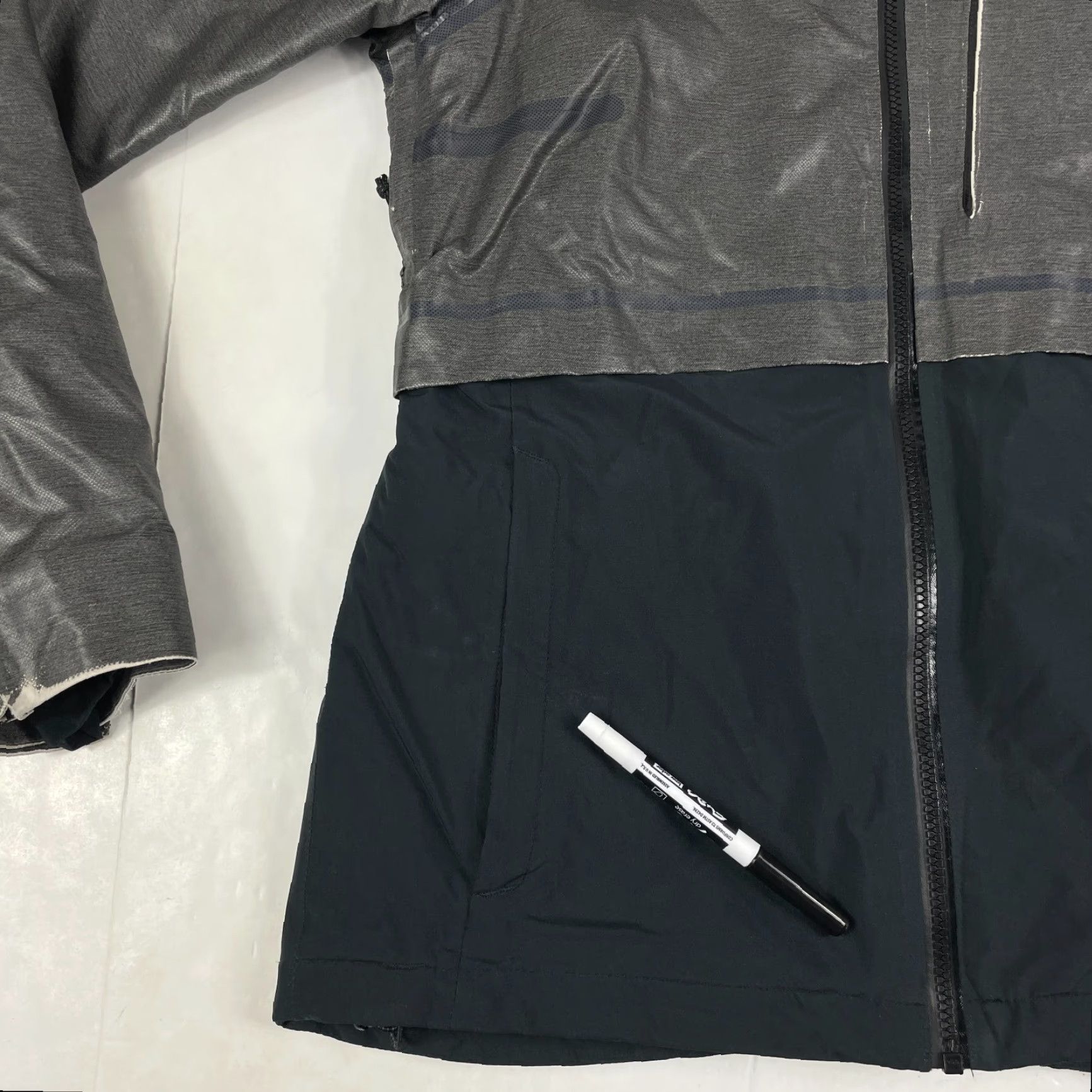 Vintage Columbia Jacket Womens Small Gray Out Dry Omni Heat Full Zip Hooded Long Sleeve Size S / US 4 / IT 40 - 6 Thumbnail