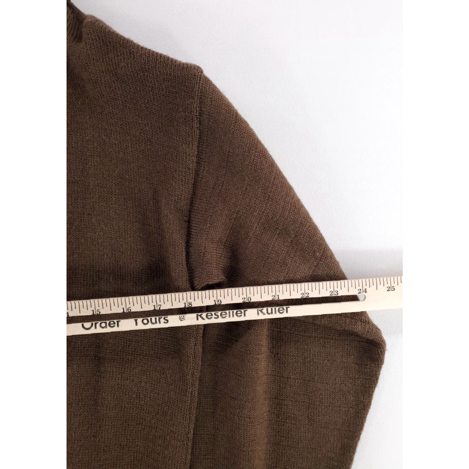 Vintage VINTAGE US Army Sweater 5 Button Henley Wool Pullover Mens L Green 80s 100% Wool Size US L / EU 52-54 / 3 - 7 Thumbnail