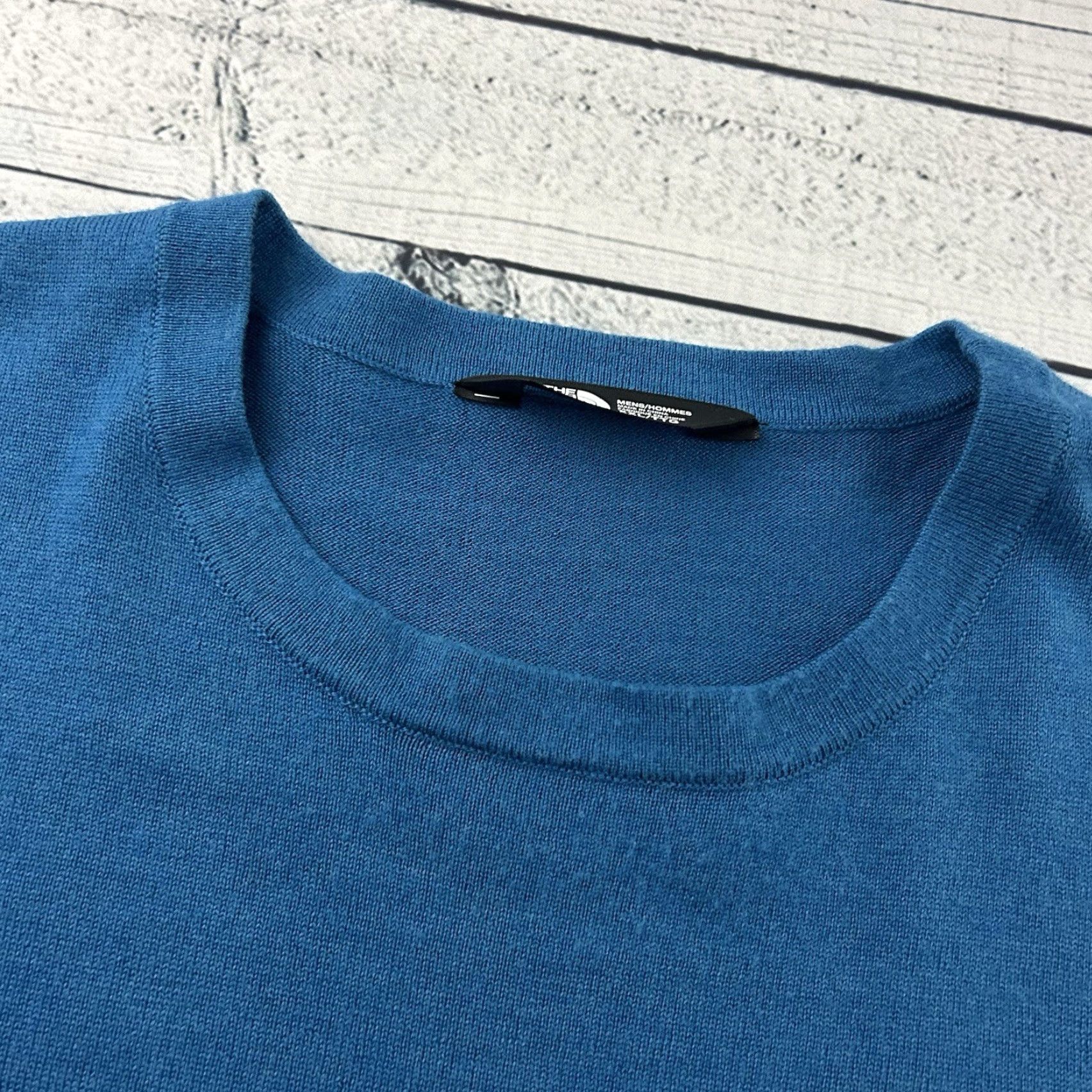 The North Face The North Face ThermoWool Merino Wool Pullover Sweater Mens XXL Blue Pullover Wool 2XL Blue Mens 90s? Size US XXL / EU 58 / 5 - 2 Thumbnail