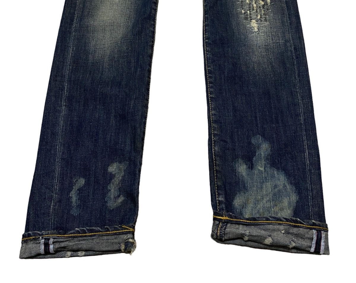 If Six Was Nine × Japanese Brand × Le Grande Bleu (L.G.B.) Very Rare Design Vintage Japanese Brand Reign Jeans 1990s Size US 31 - 6 Thumbnail