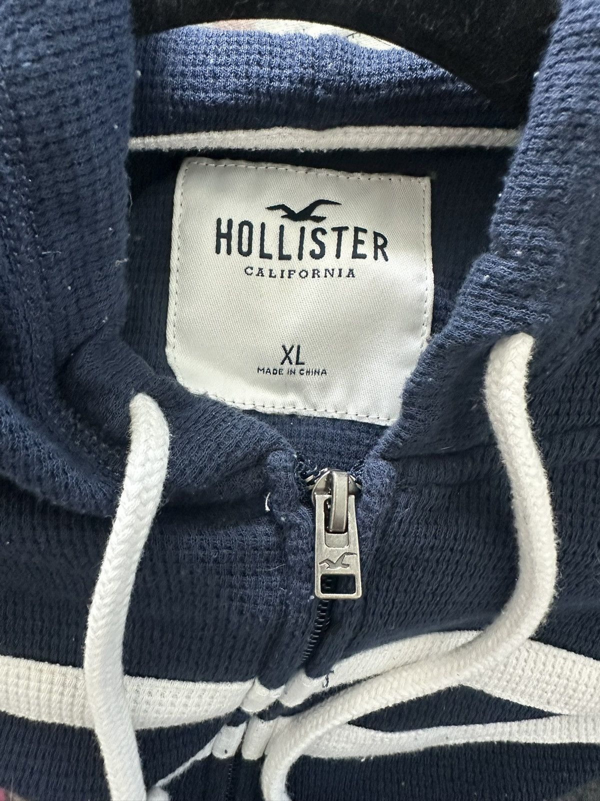 Hollister Navy Blue Hollister Zip up Size XL / US 12-14 / IT 48-50 - 4 Thumbnail