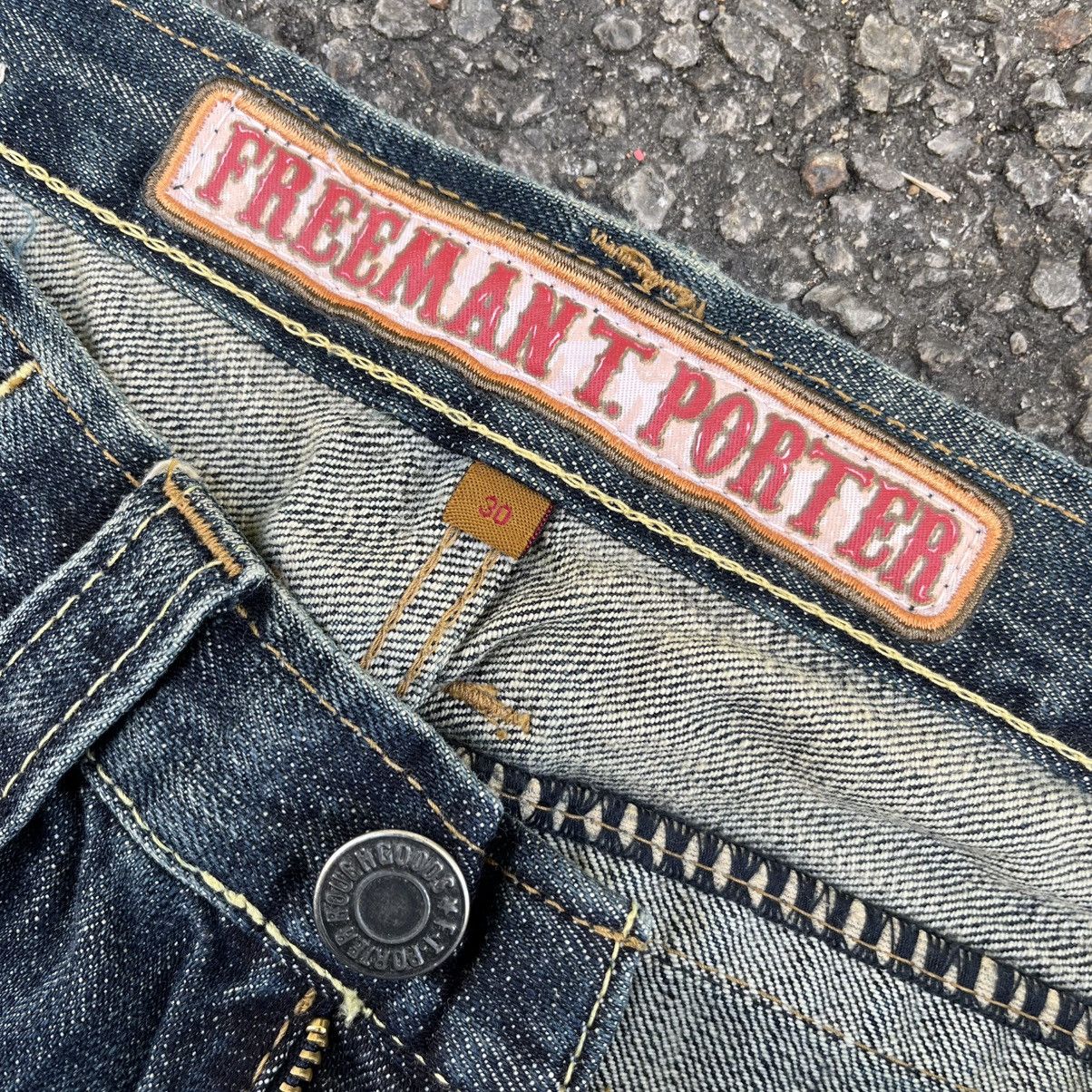 Freeman T. Porter NWT FREEMAN T PORTER FLARED JEANS Y2K BOOTCUT LOW RISE DENIM Size US 30 / EU 46 - 8 Thumbnail
