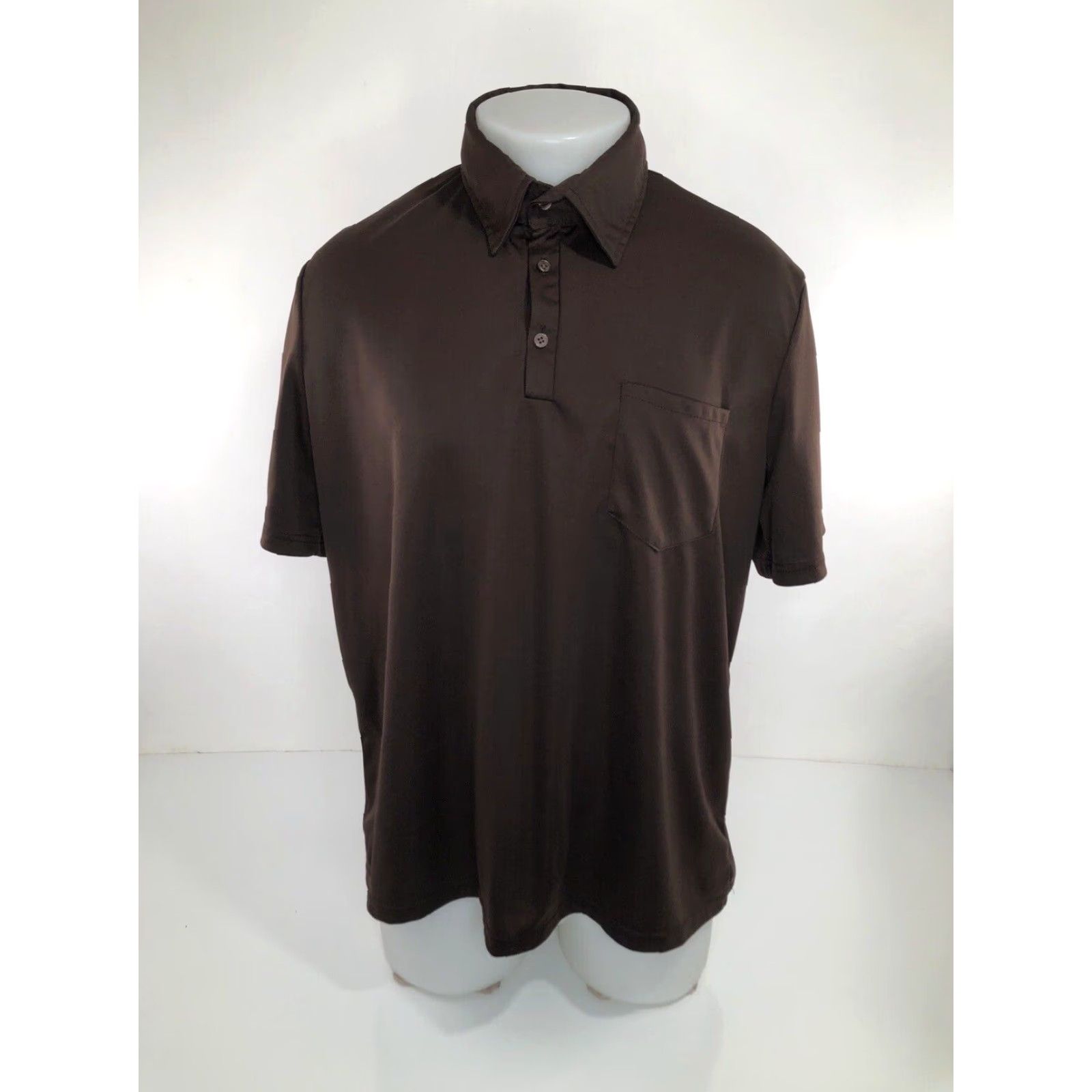 Vintage THE BIG LEBOWSKI - Official UNIVERSAL STUDIOS L Polo Costume HalloweenShirt Shirt Men L Brown University 90s Mens Size US L / EU 52-54 / 3 - 2 Thumbnail