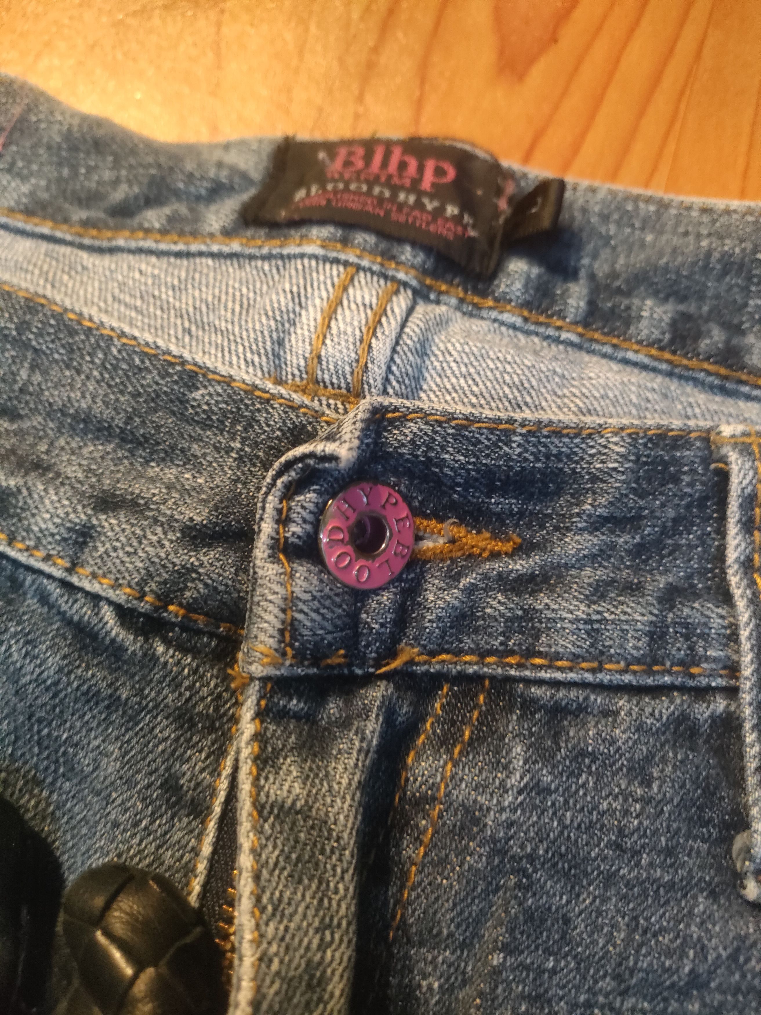 Japanese Brand BLHP Blood Hype Distressed Jeans Size US 34 / EU 50 - 7 Thumbnail