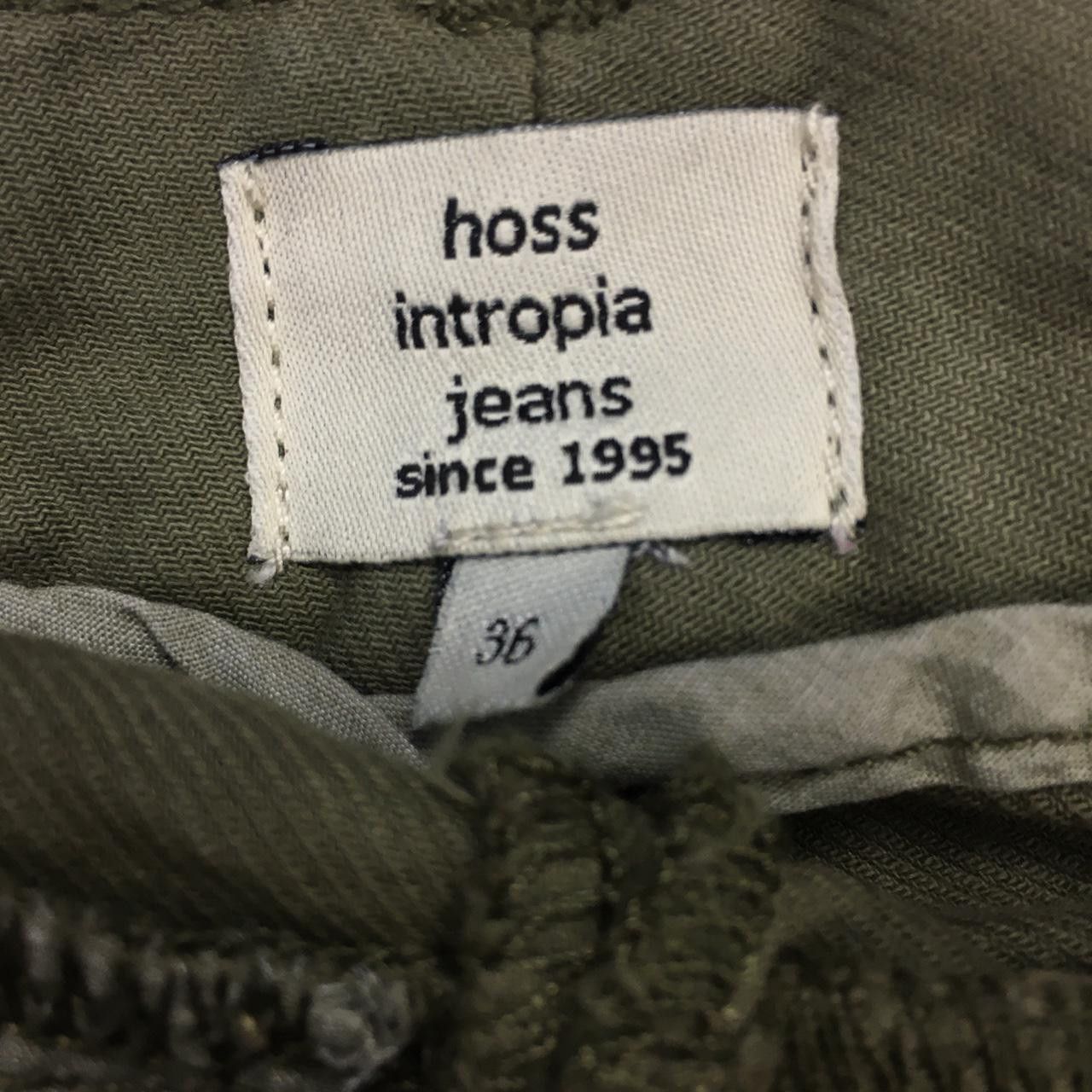 Vintage Vtg HOSS INTROPIA Jeans Zip Up Pant Casual Size 36" / US 14 / IT 50 - 4 Thumbnail
