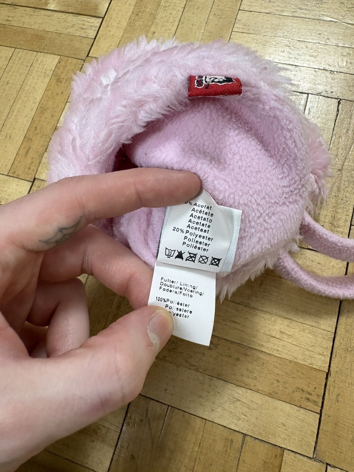 Other 2005 00s Vintage Y2K OG Betty Boop Pink Fuzzy Handwarmer bag Size ONE SIZE - 8 Thumbnail