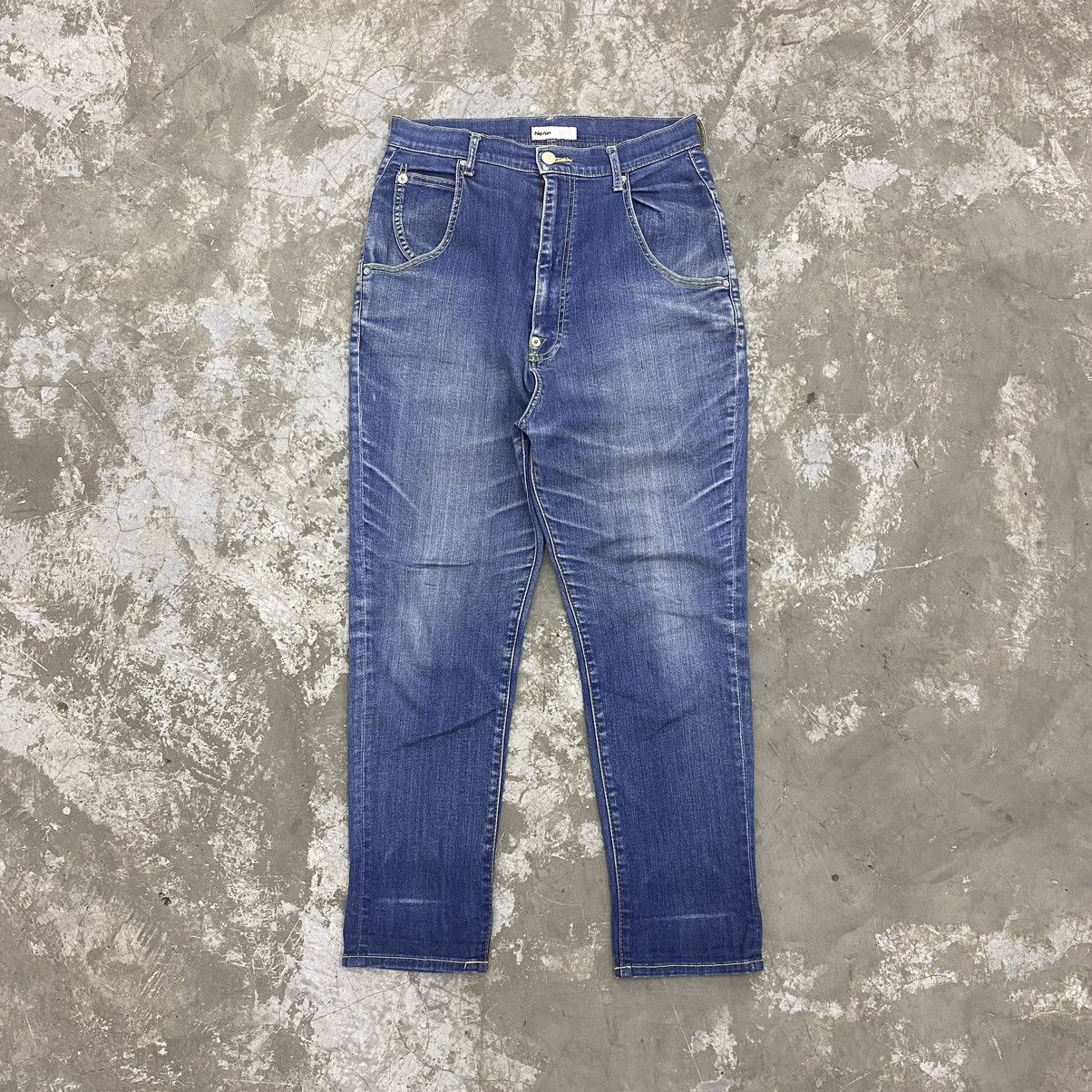 If Six Was Nine × Issey Miyake × Ne-Net vintage ne-net issey miyake denim jeans Size US 28 / EU 44 - 2 Thumbnail