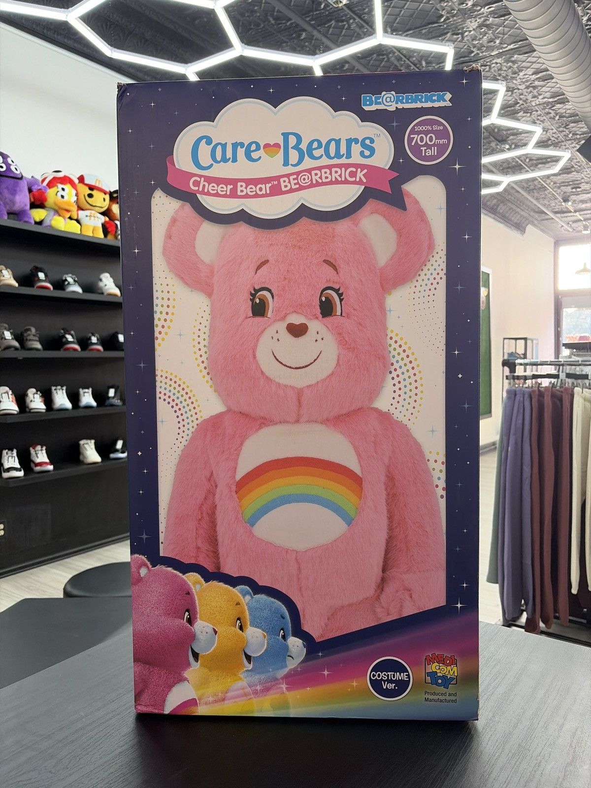 BE@RBRICK x Care Bears Cheer Bear Costume Version 1000%