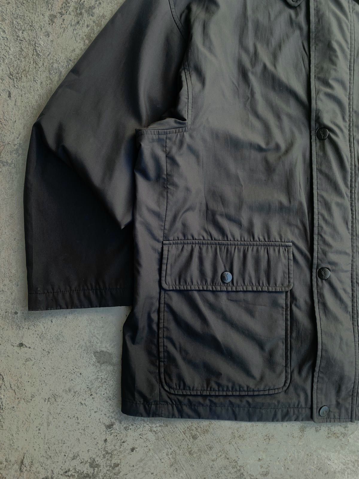 Vintage × Yves Saint Laurent Nylon Front Pocket Jacket Size US M / EU 48-50 / 2 - 2 Thumbnail