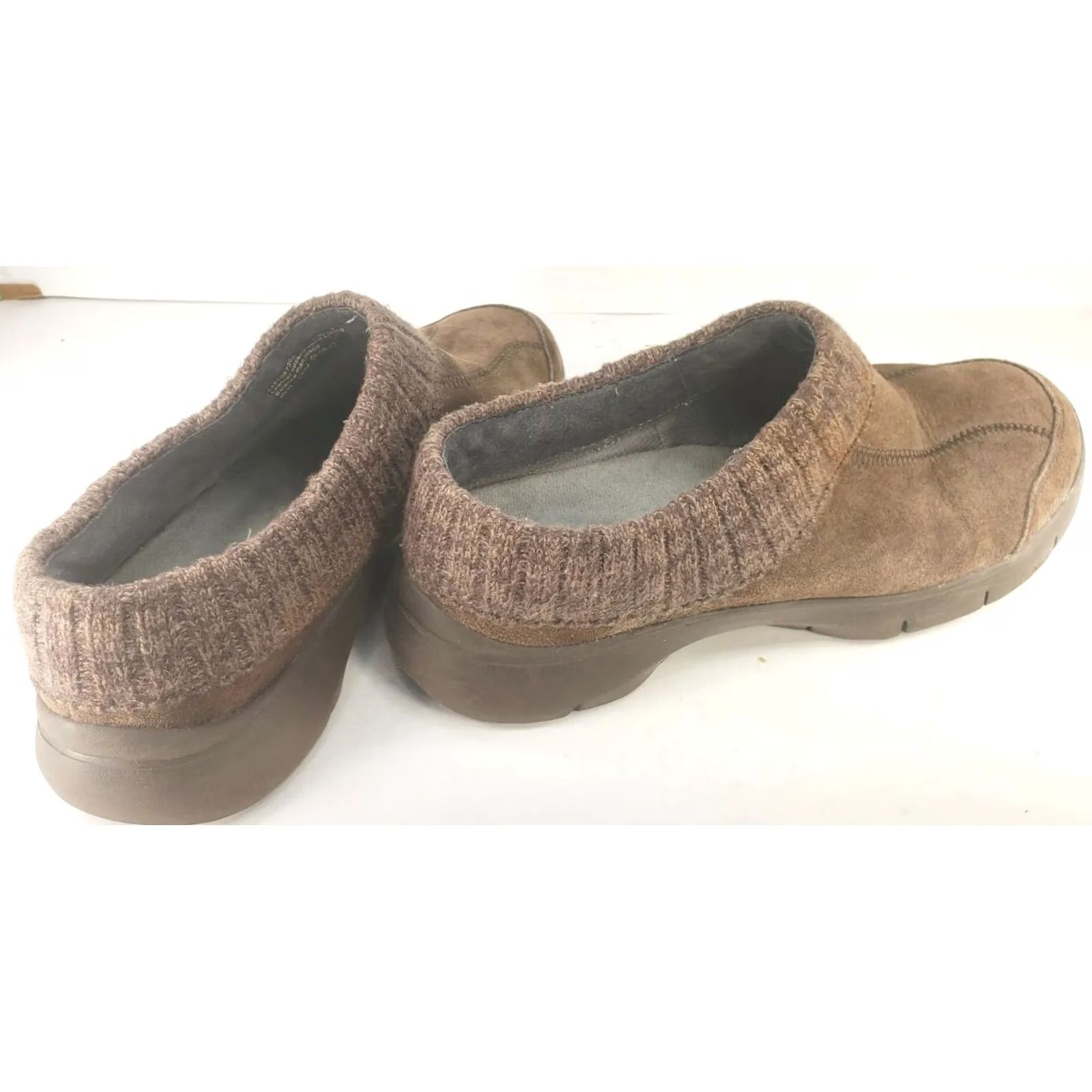 Dansko Dansko Eartha Brown Suede Slip-On Comfort Shoes Women M 10 US 41 EU Casual Low Top Rounded Toe Size L / US 10 / IT 46 - 4 Thumbnail