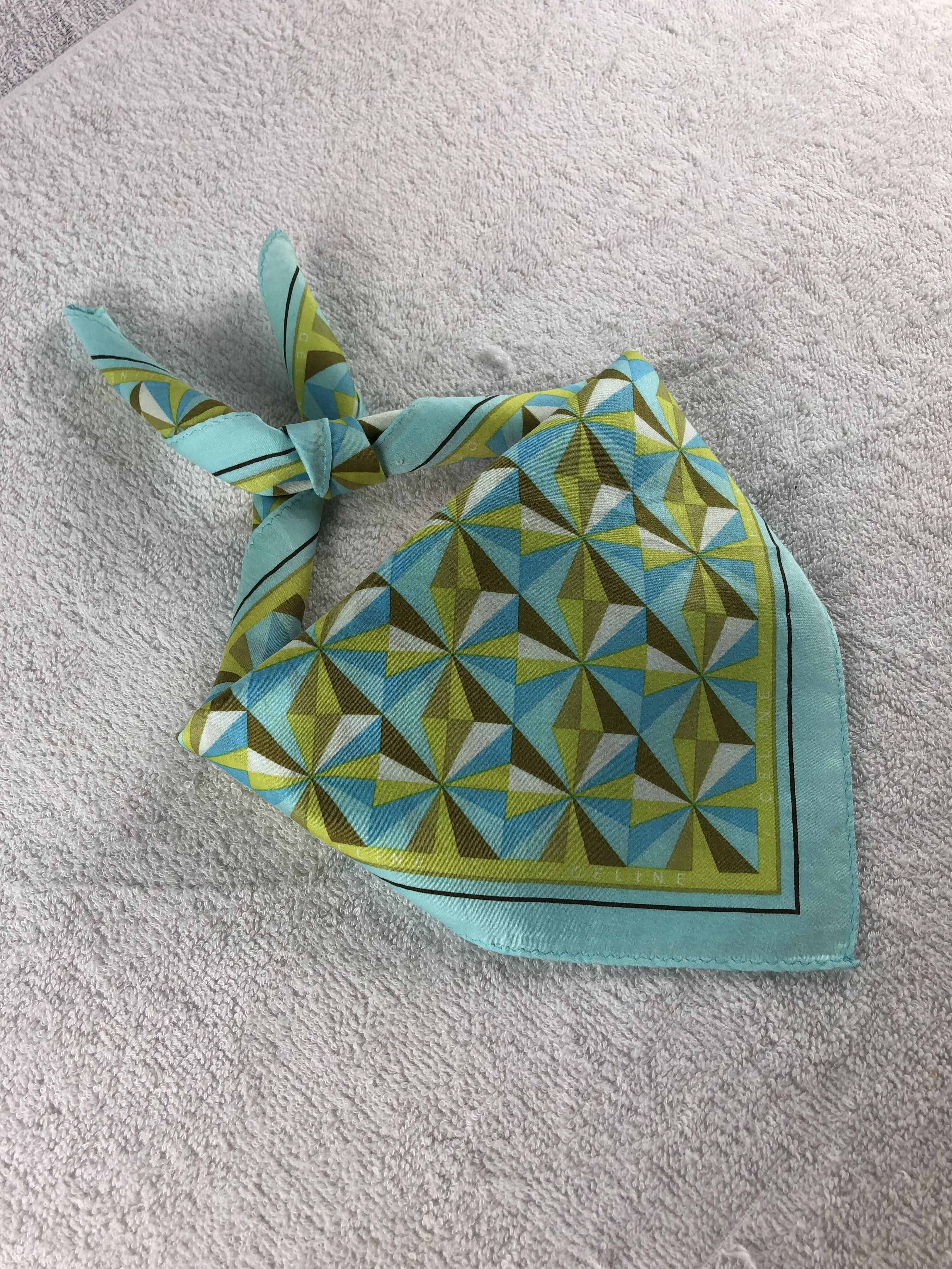 Celine Celine Handkerchief / Bandana / Neckerchief Size ONE SIZE - 2 Thumbnail