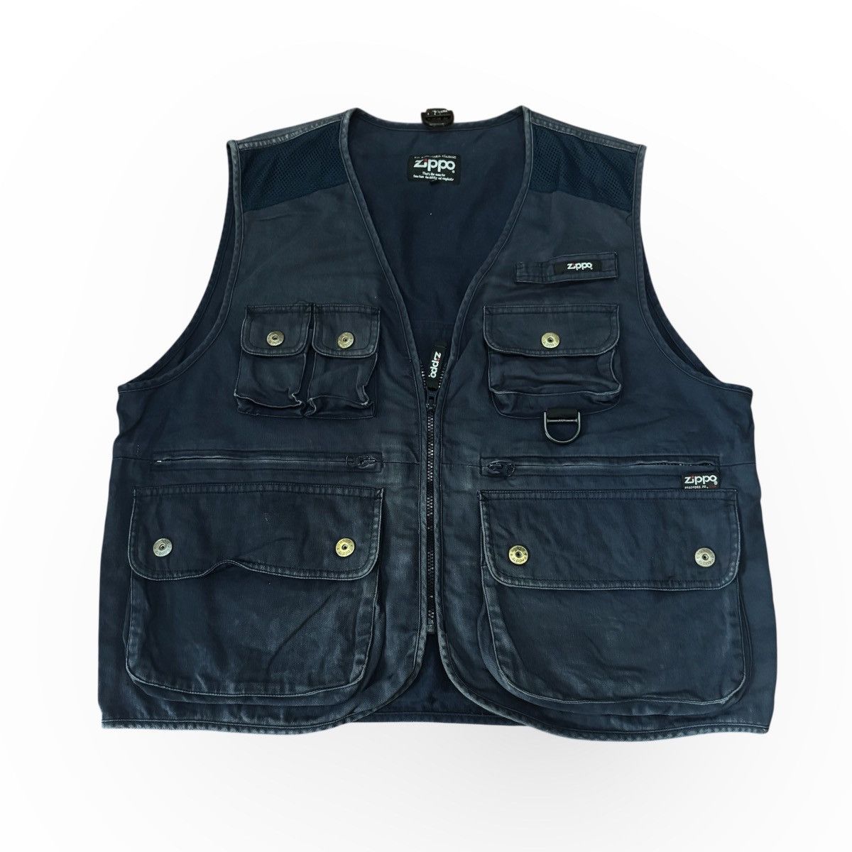 Vintage Vintage Zippo Tactical Vest Size US L / EU 52-54 / 3 - 1 Thumbnail