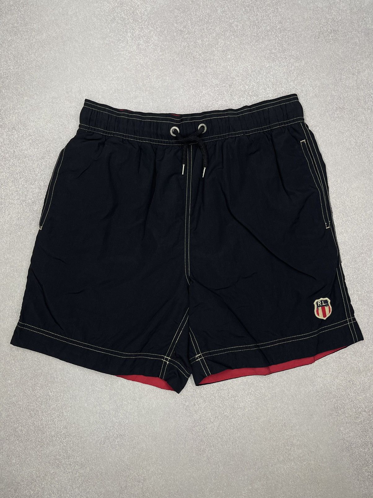 Polo Ralph Lauren Vintage Polo Ralph Lauren Jeans Company Black Shorts Y2K Size US 30 / EU 46 - 2 Thumbnail