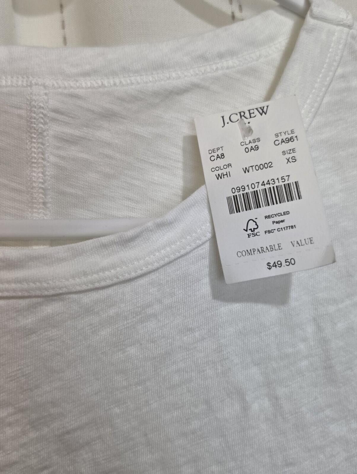 J.Crew J Crew Girlfriend crewneck tee Size XS / US 0-2 / IT 36-38 - 3 Thumbnail