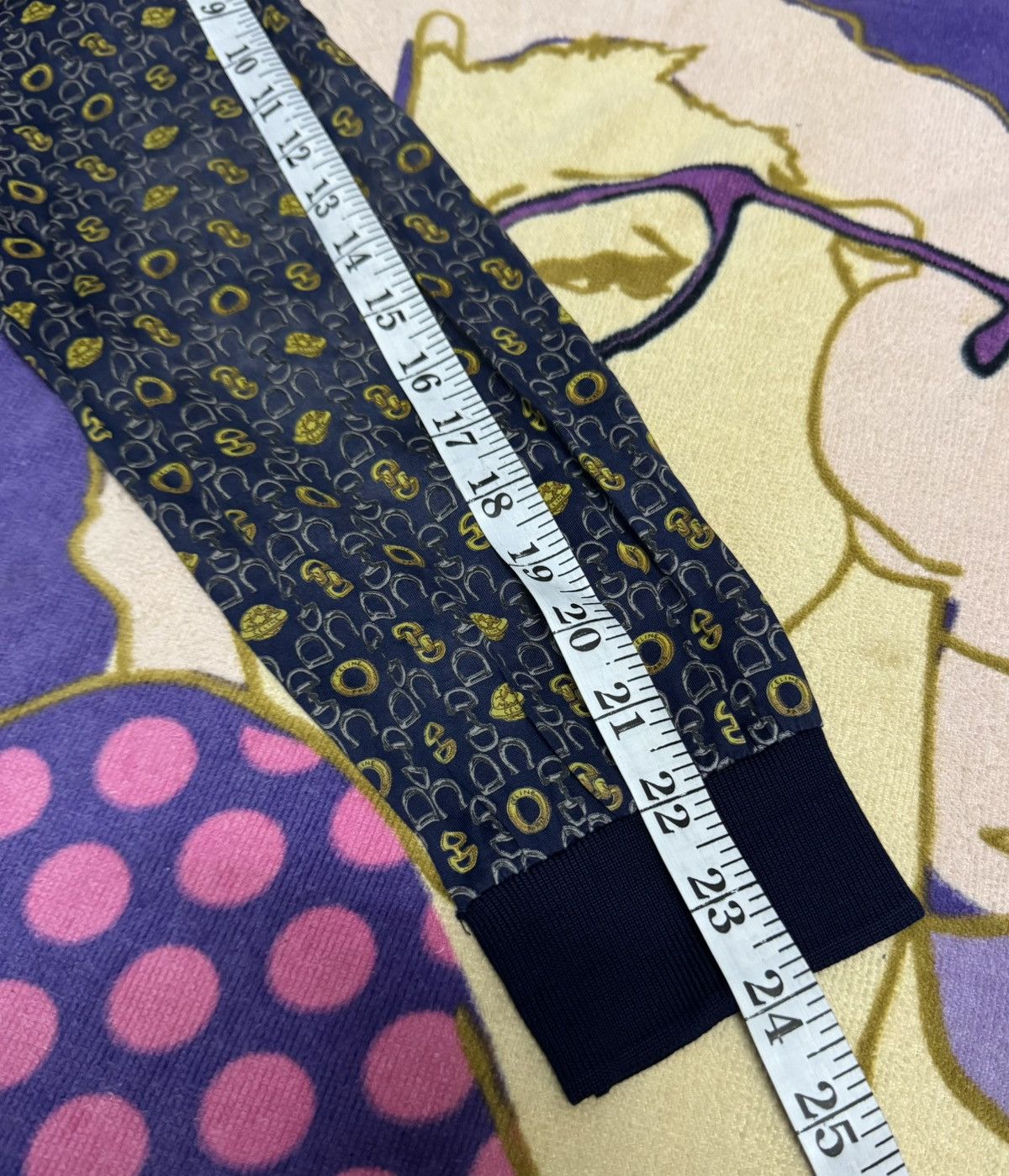 Celine Vintage CELINE Fullprint Made in Italy Polo Shirt Size US L / EU 52-54 / 3 - 14 Thumbnail