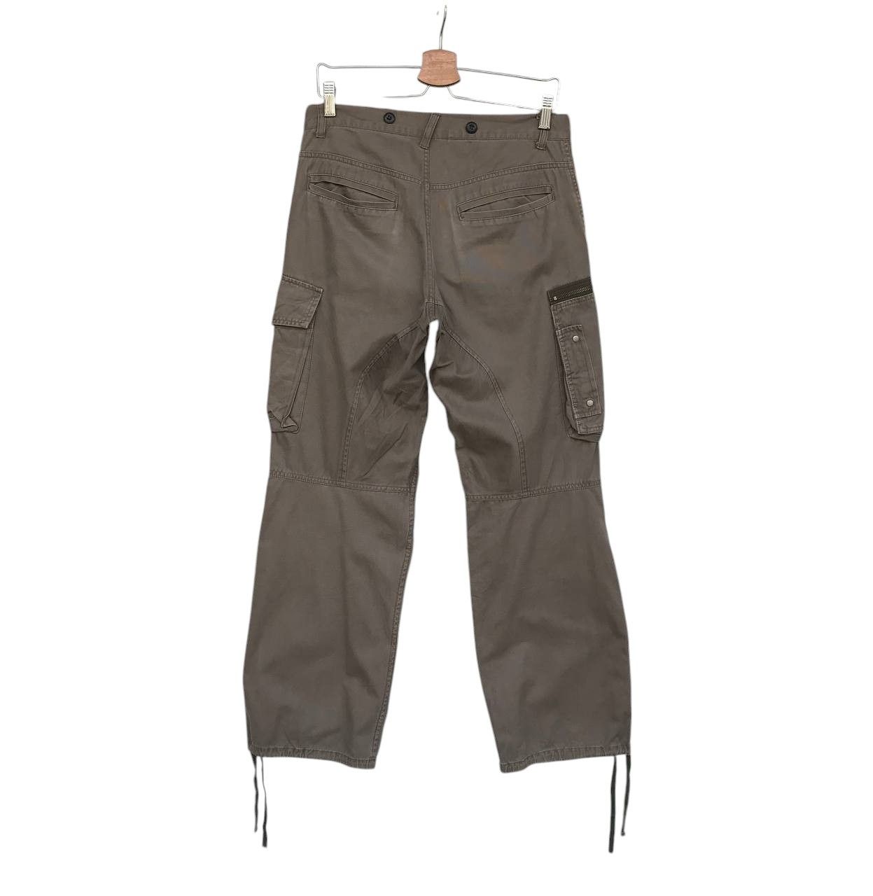 PPFM BJ03-44 RARE PPFM MILITARY TRACKTOR CARGO PANT DRAWSTRING Size US 30 / EU 46 - 3 Thumbnail