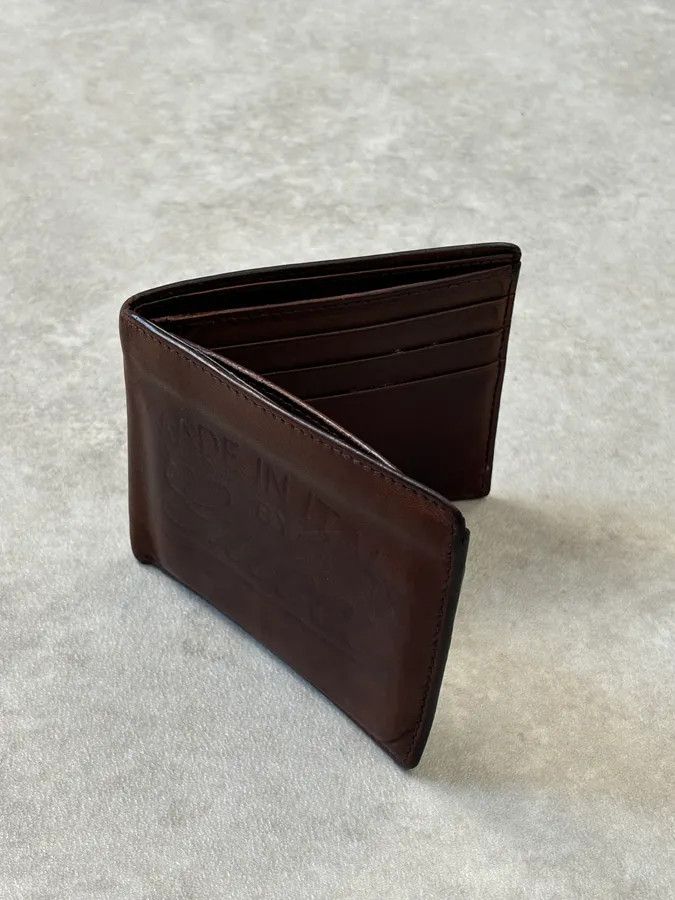 Gucci Gucci Brown Leather Embossed Bifold Wallet Size ONE SIZE - 6 Thumbnail