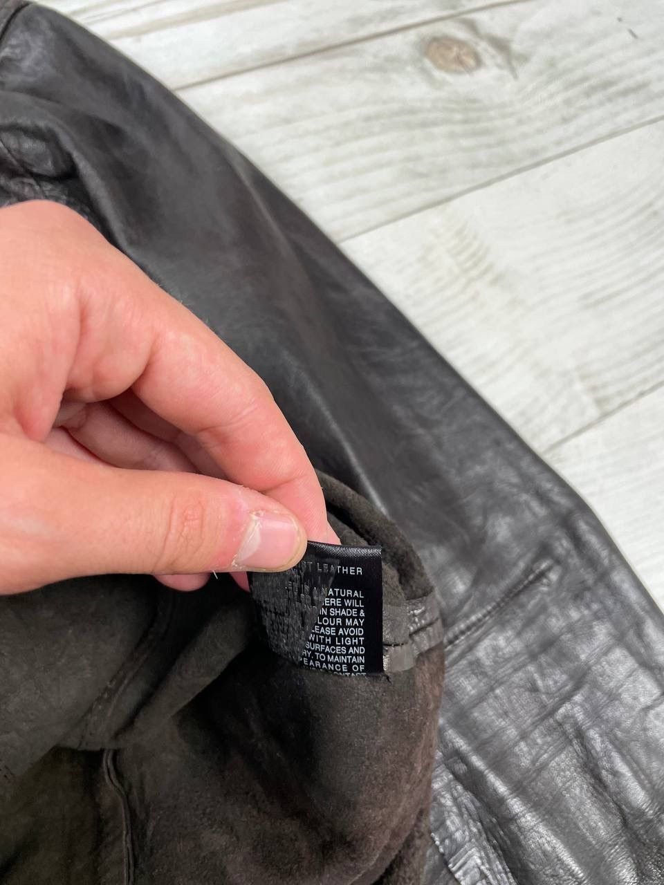 Allsaints Allsaints Enemy Leather Shirt Jacket Brown Men Size M Size US M / EU 48-50 / 2 - 10 Thumbnail