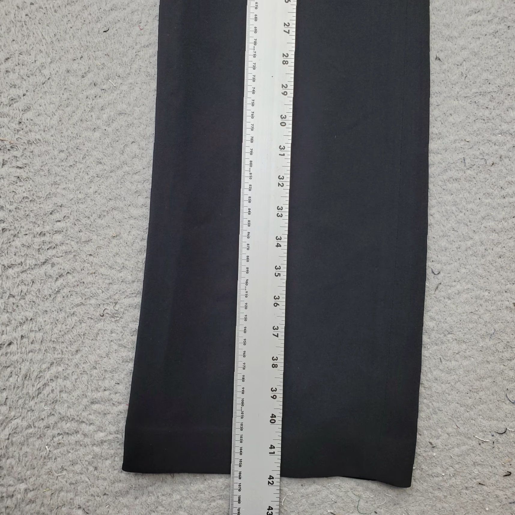 Calvin Klein Calvin Klein Dress Pants Womens Size 6 Black Flat Front Bootcut Formal Pants Ladies 6 Black Calvin Klein Dress Pants Women Boots Boots? Size 28" / US 6 / IT 42 - 3 Thumbnail