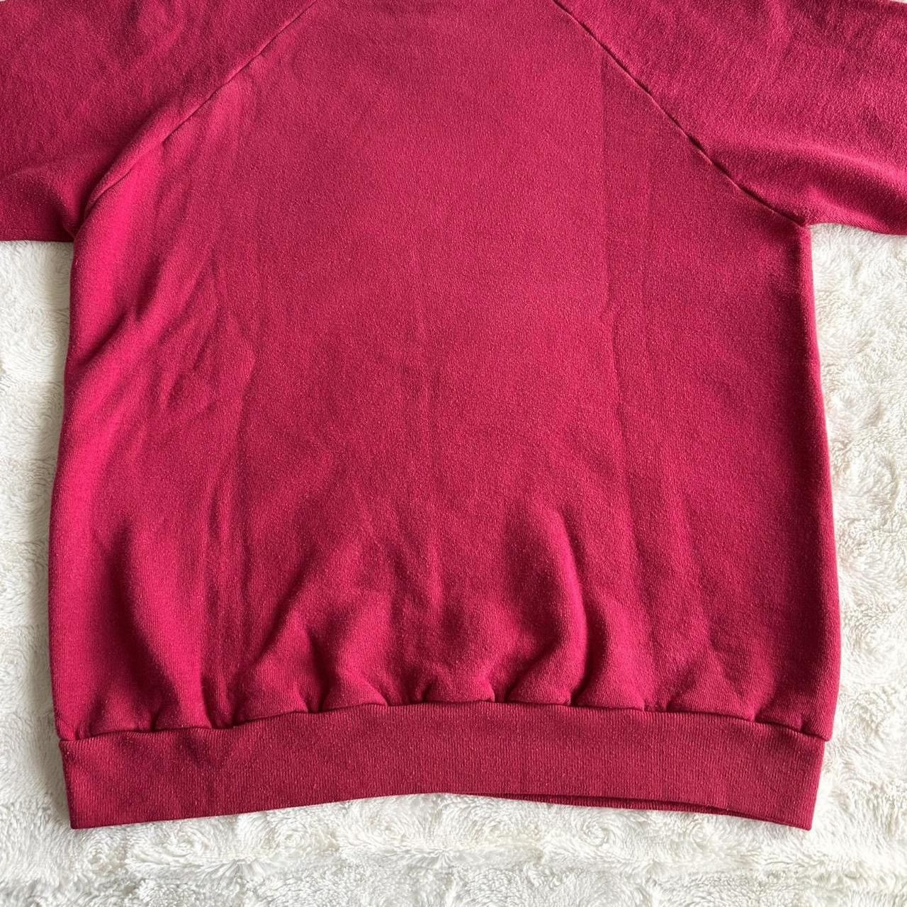 Jerzees Vintage Jerzees Sweatshirt Crewneck Mens XL Red Blank 80s LS Size US XL / EU 56 / 4 - 7 Thumbnail