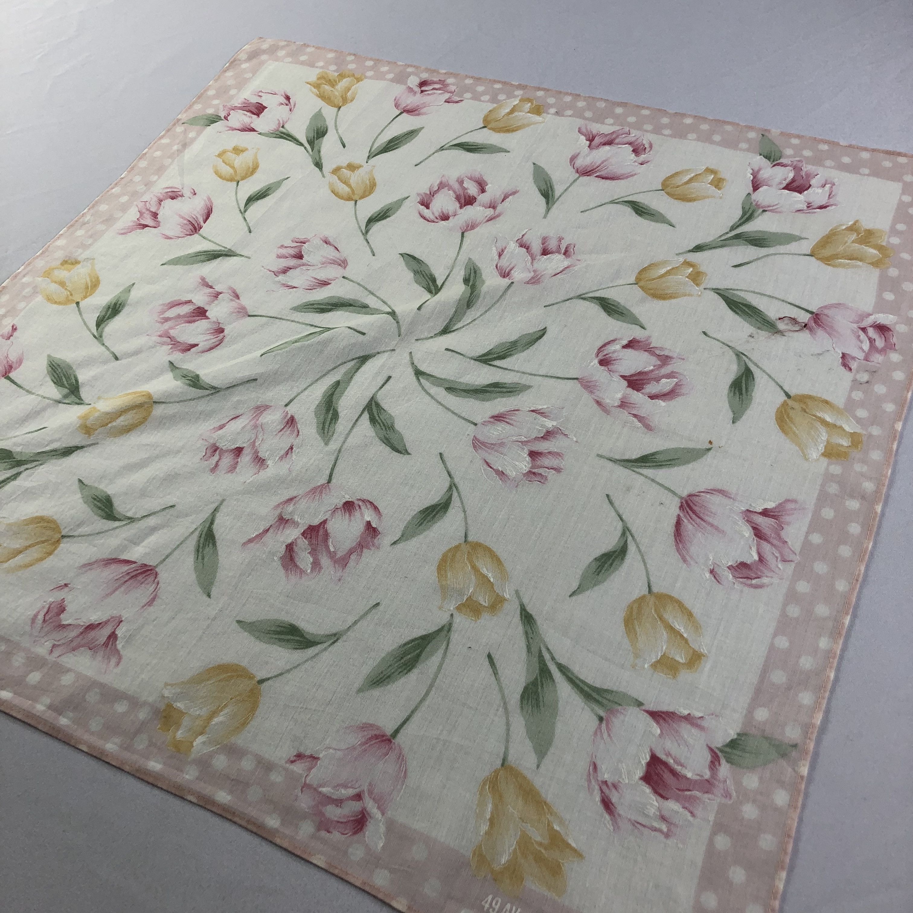 Japanese Brand × Junko Shimada × Vintage 49 AV Junko Shimada Handkerchief Neckerchief Bandana H2199 Size ONE SIZE - 3 Thumbnail