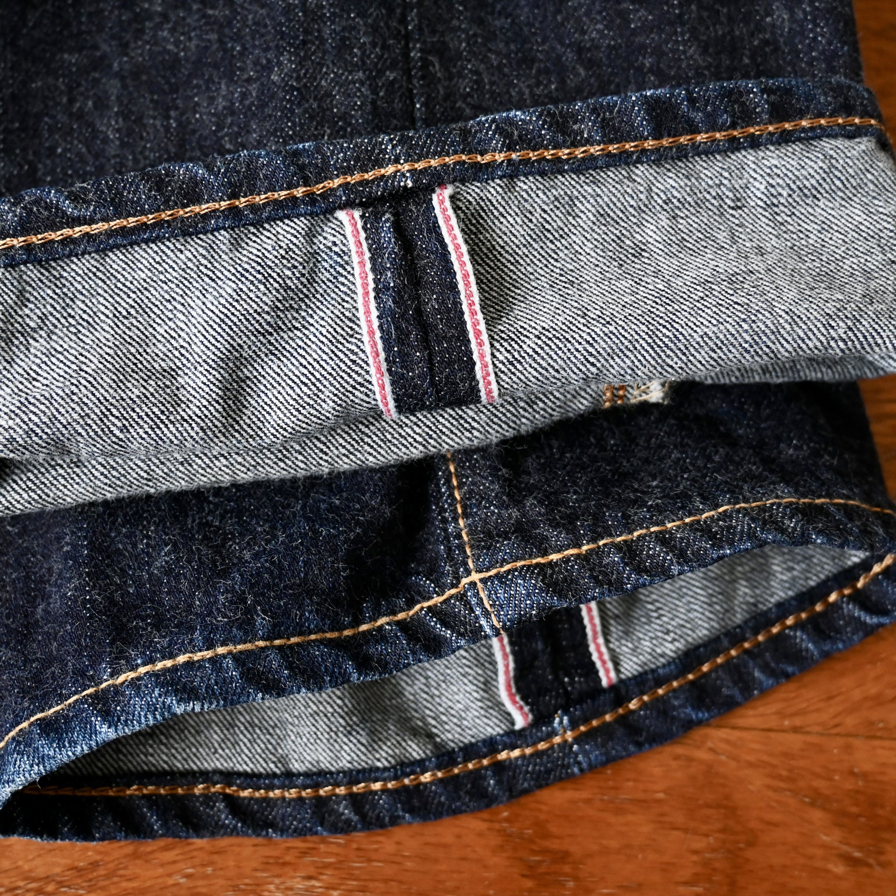 Edwin VTG 2000s EDWIN 505s dark indigo selvedged denim jeans Size US 33 - 23 Thumbnail