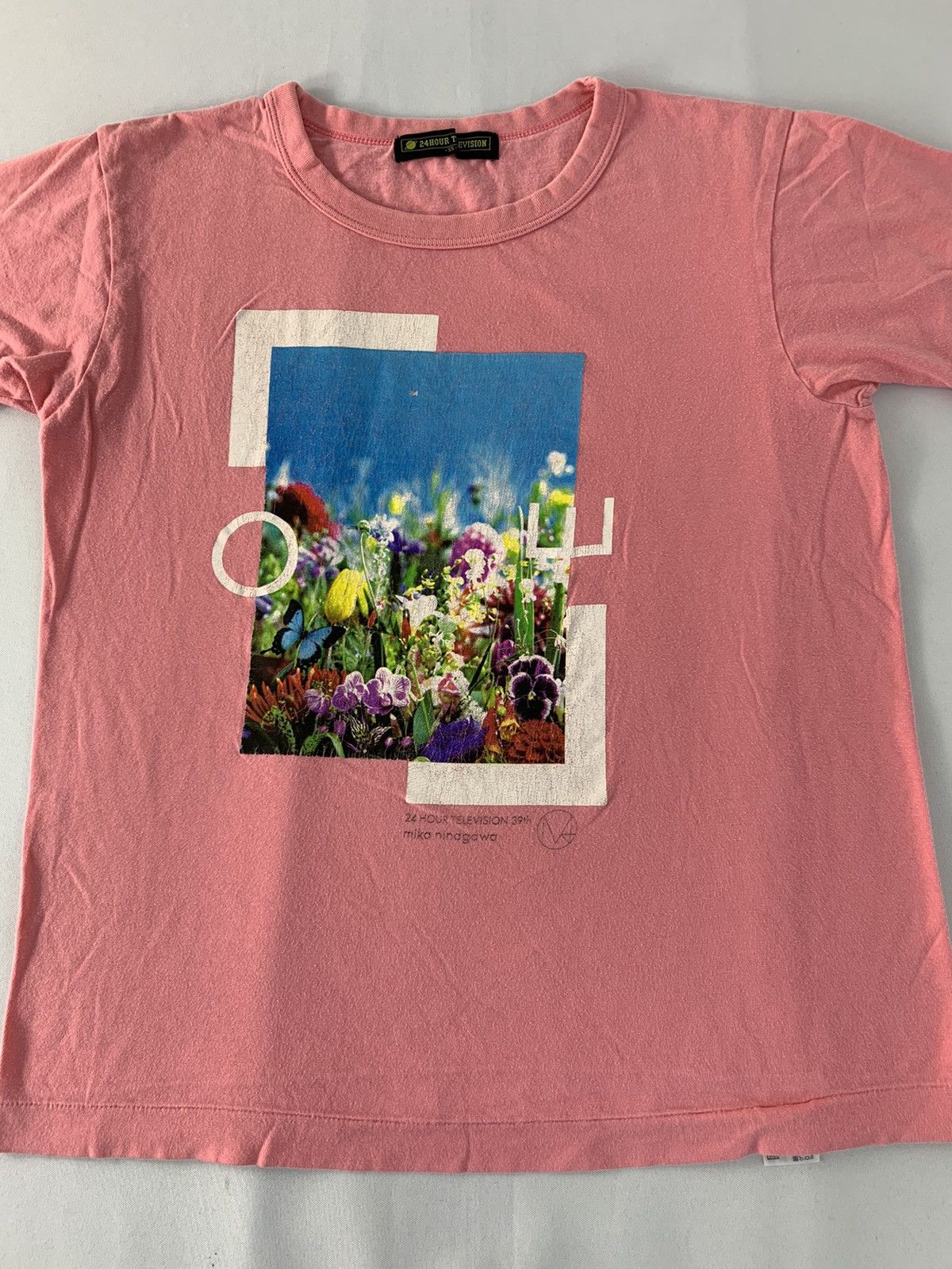 Japanese Brand 90s Japanese Brand 24 Hour Television Mika Ninagawa Box Tee Size S / US 4 / IT 40 - 3 Thumbnail