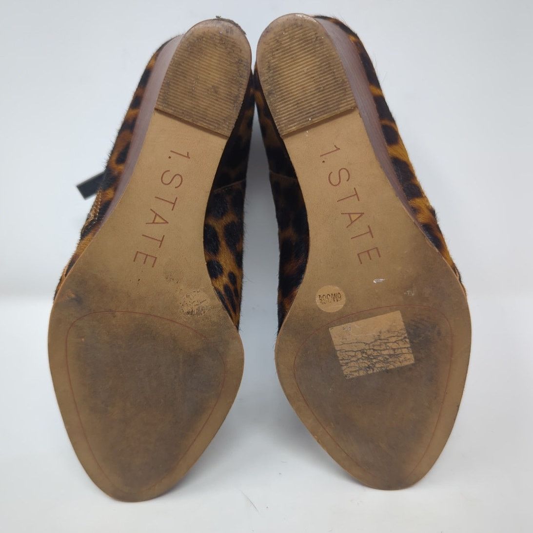 Other Nordstrom 1STATE Kaleb Boots Wedge Calf Hair Leopard 6.5 Size US 6.5 / IT 36.5 - 7 Thumbnail