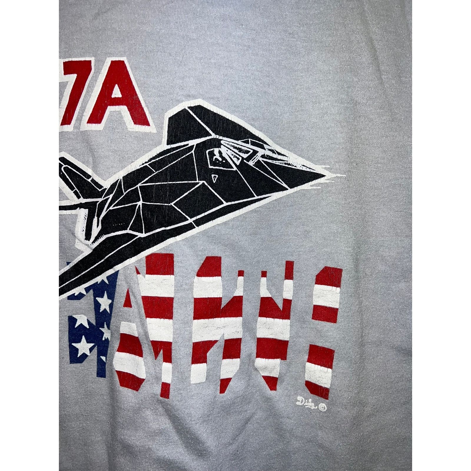 Jerzees Vintage Semper Shirt En Obscurus Specialized Air Logistics Size US L / EU 52-54 / 3 - 10 Thumbnail