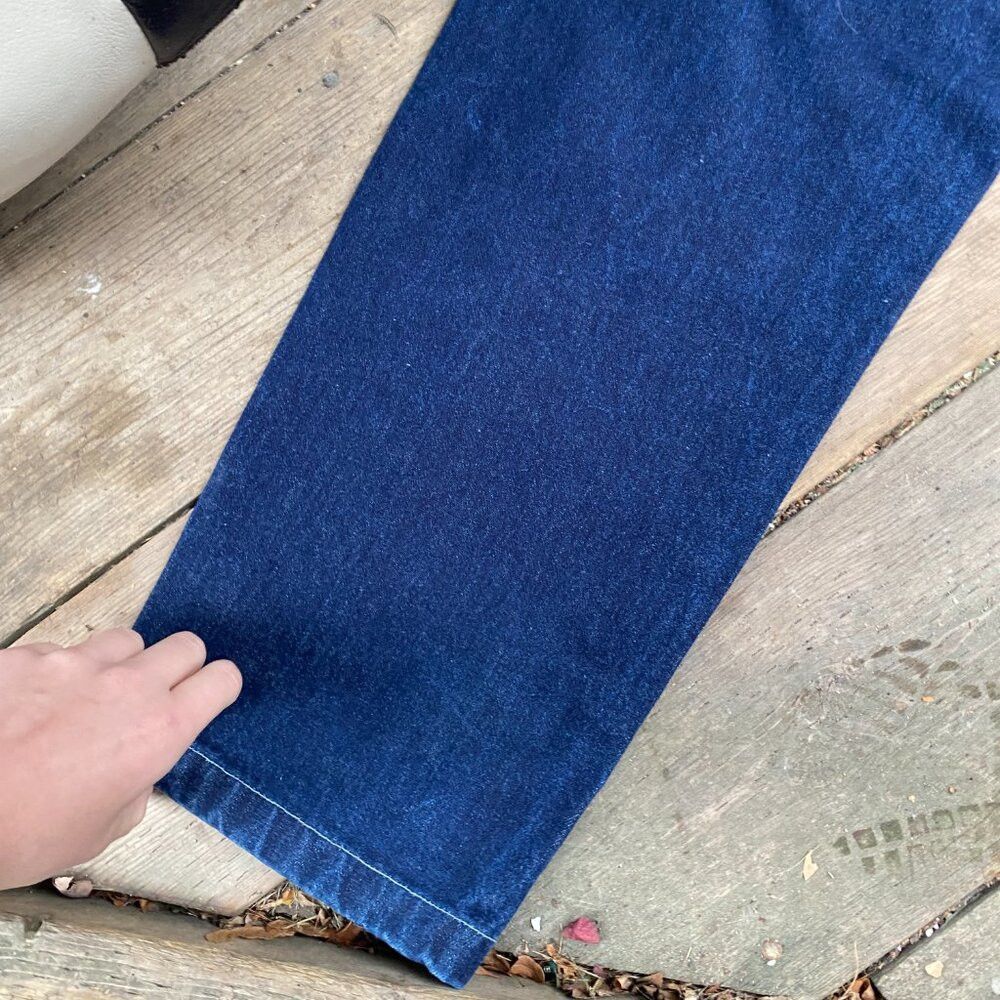 Vintage Vintage Y2K 90s Embroidered EXCO Jeans Size 30 Blue Size US 30 / EU 46 - 7 Thumbnail