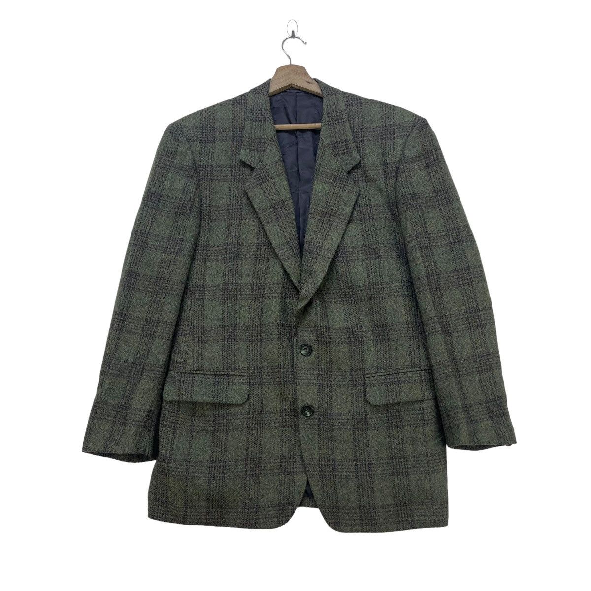 Christian Dior Monsieur 💥Vintage Christian Dior Monsiuer Checked Jacket Size US M / EU 48-50 / 2 - 2 Thumbnail