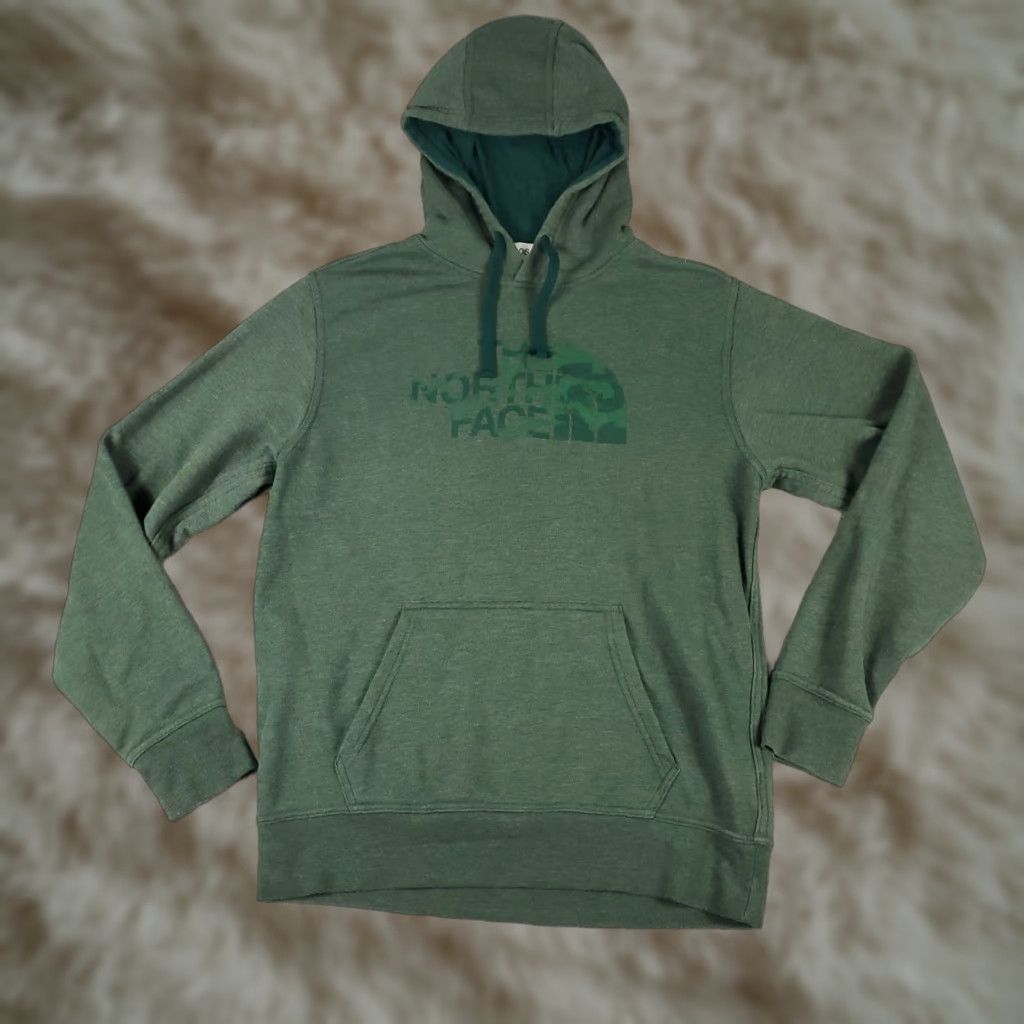 The North Face The North Face Mens Hoodie Pullover Sweatshirt S Green Casual Fleece Outdoor Logo Size US S / EU 44-46 / 1 - 1 Thumbnail