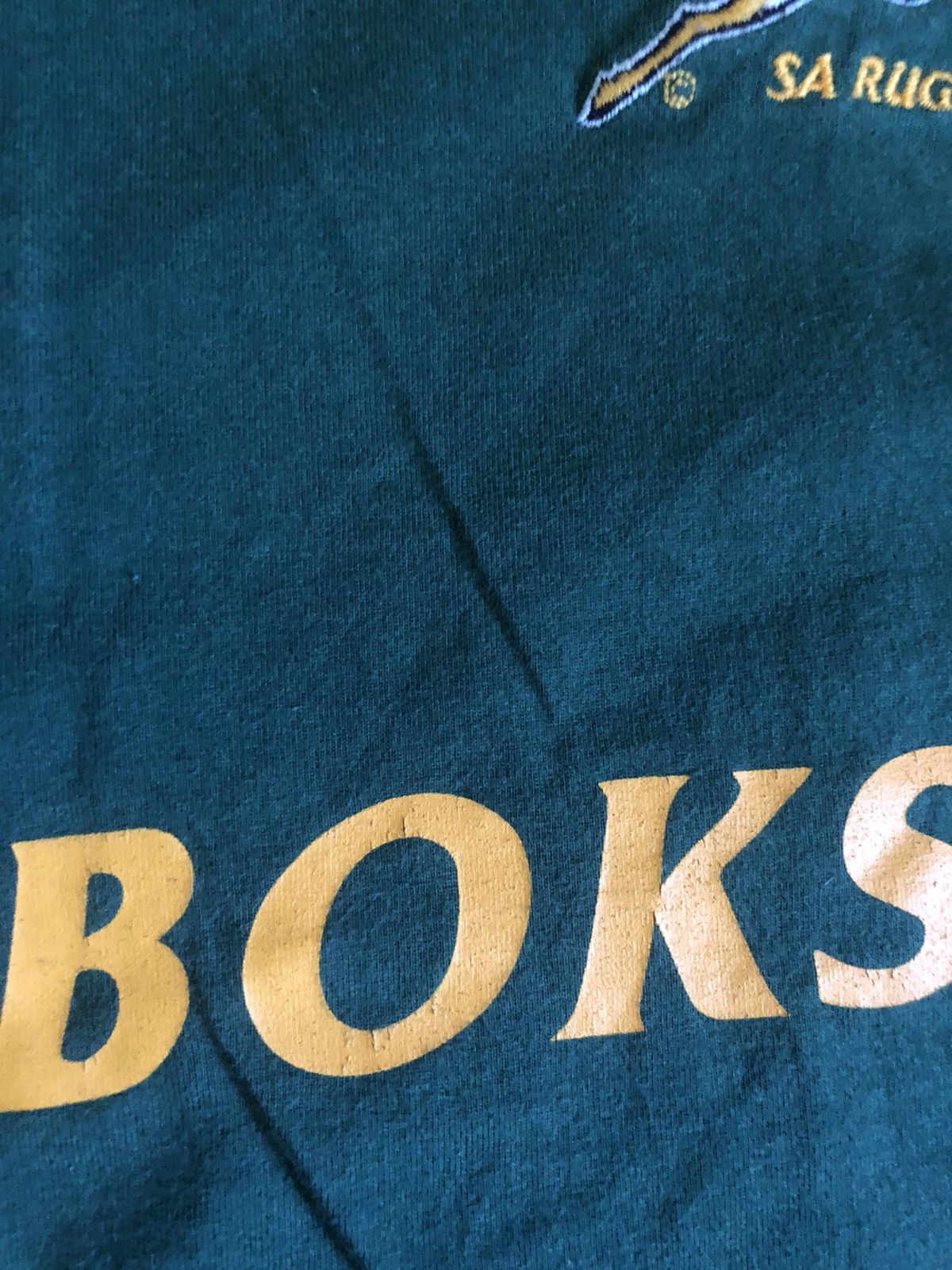 Rugby Ralph Lauren × Vintage SOUTH AFRICA SPRINGBOKS RUGBY SHIRT Size US XXL / EU 58 / 5 - 2 Thumbnail