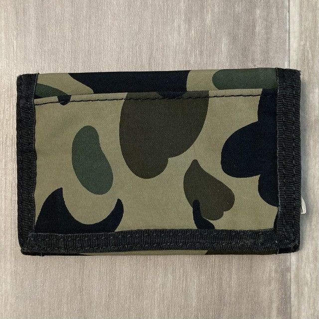 Bape BAPE CAMO Wallet 1st camo green a bathing ape NIGO Size ONE SIZE - 3 Thumbnail