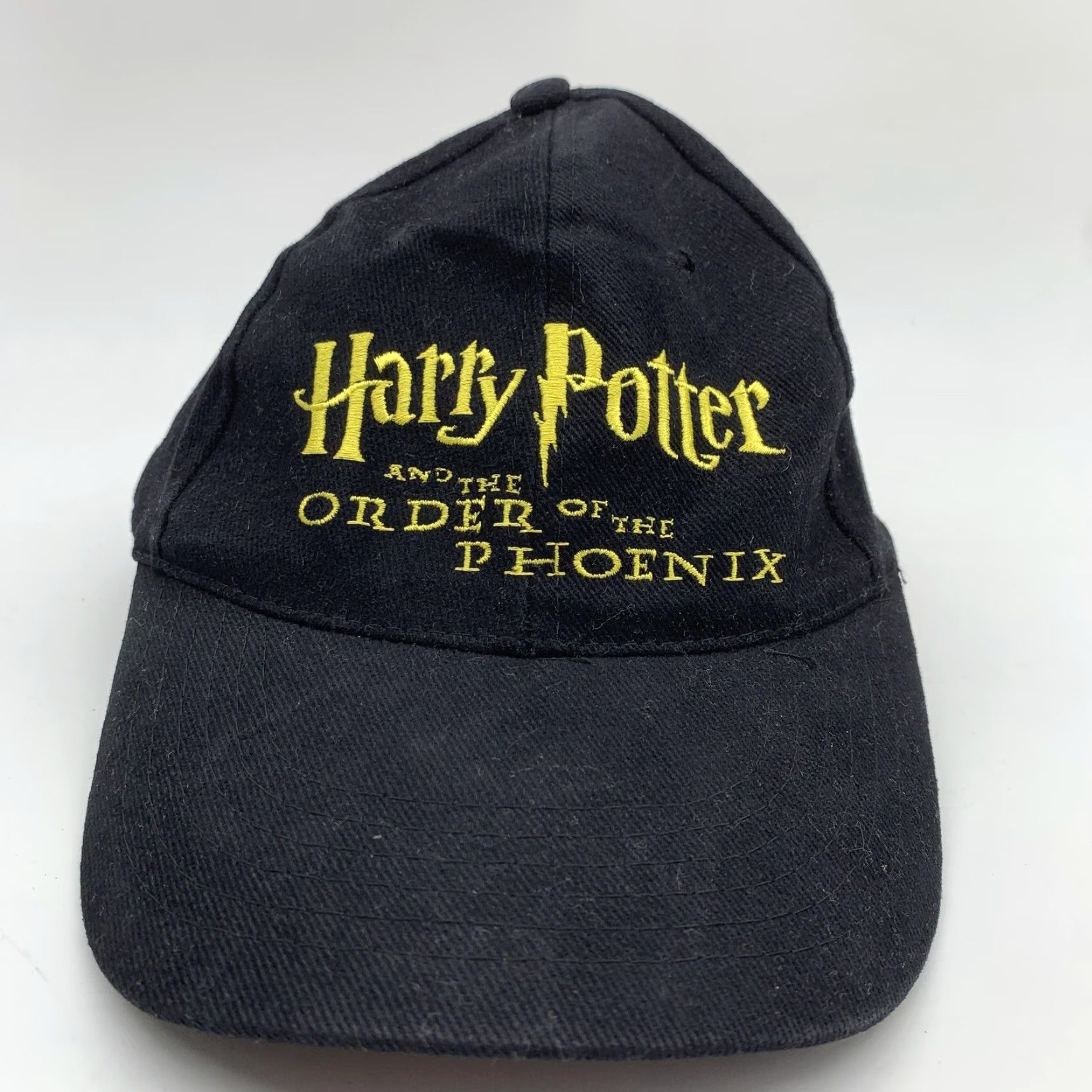 Vintage VINTAGE Harry Potter Hat Cap Strap Back Baseball Black Order Of The Phoenix Hat Size ONE SIZE - 2 Thumbnail