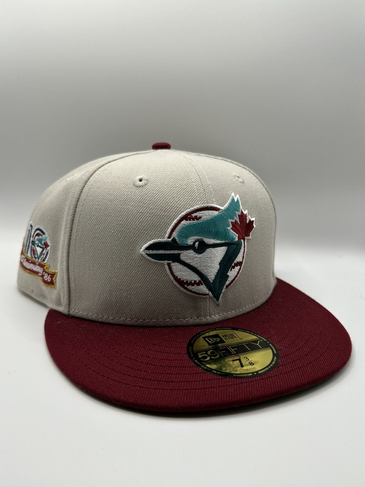 New Era Toronto Blue Jays Two Tone 7 3/8 DS New Era Hat Club Size ONE SIZE - 1 Thumbnail