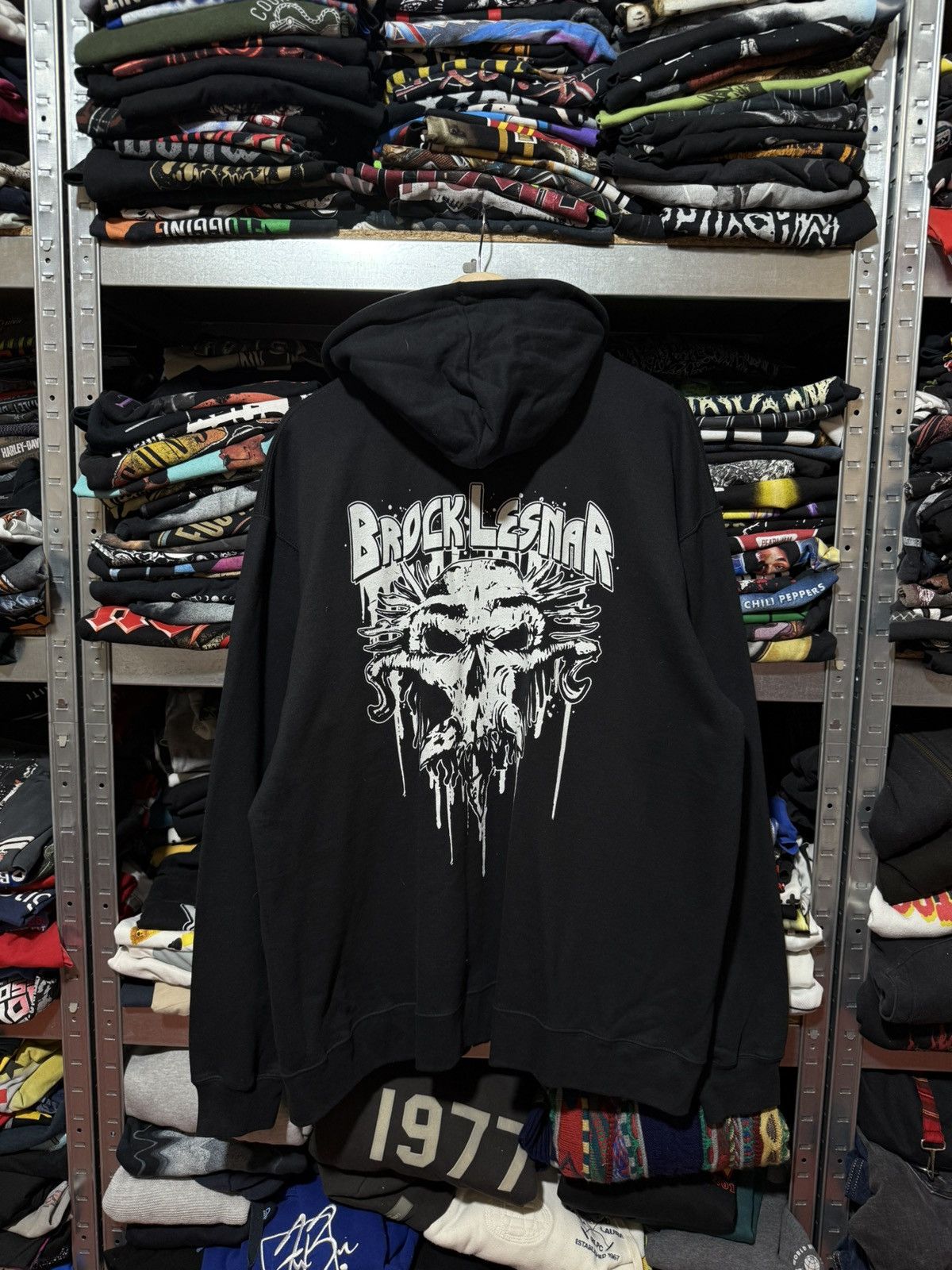WWE Vintage Brock Lesnar WWE WWF Wrestling Hoodie Y2K Hype Size US XXL / EU 58 / 5 - 1 Thumbnail