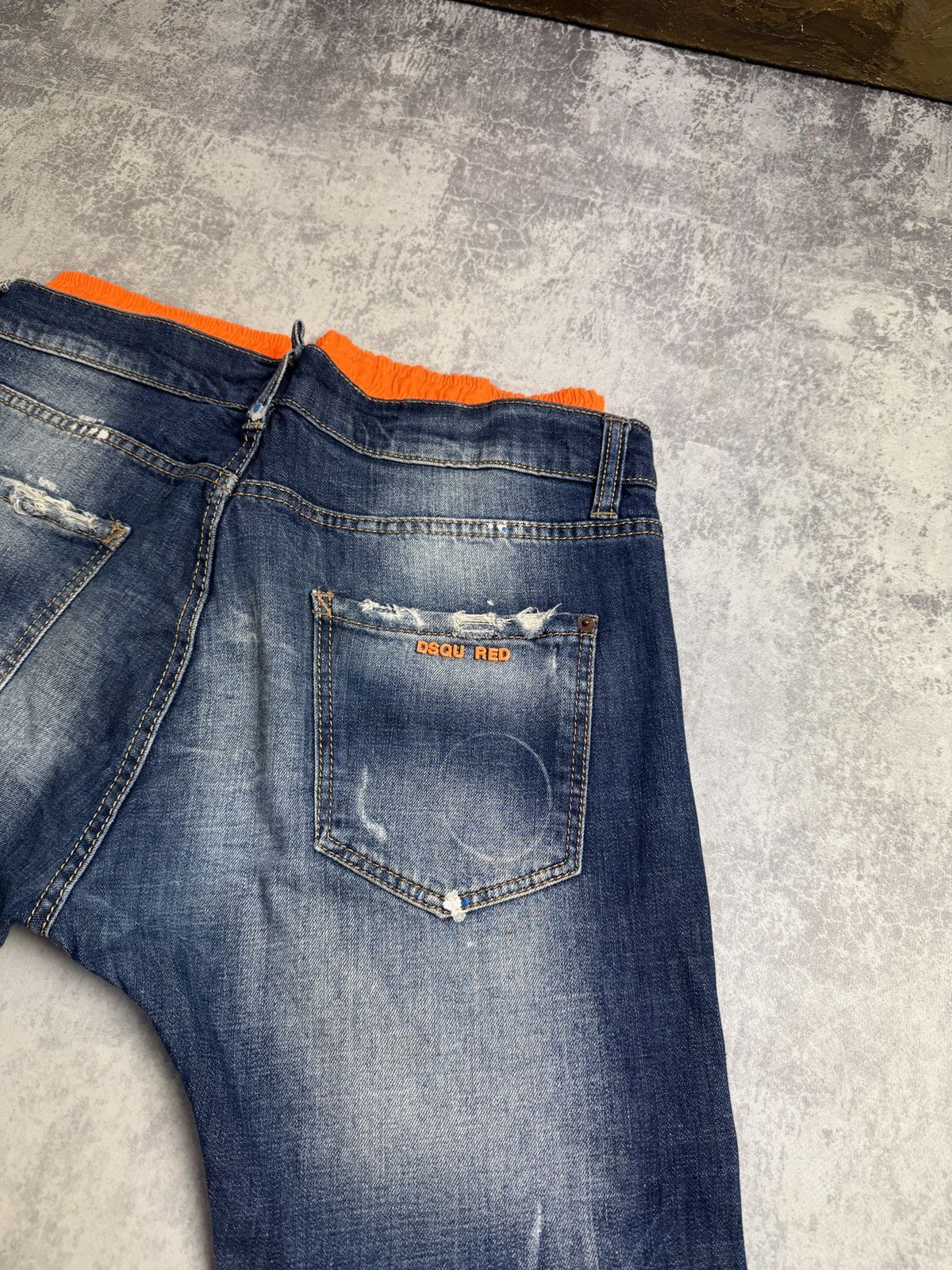 Dsquared2 RARE Dsquared2 Distressed Beach Shorts Y2K Japanese Jeans Size US 32 / EU 48 - 22 Thumbnail