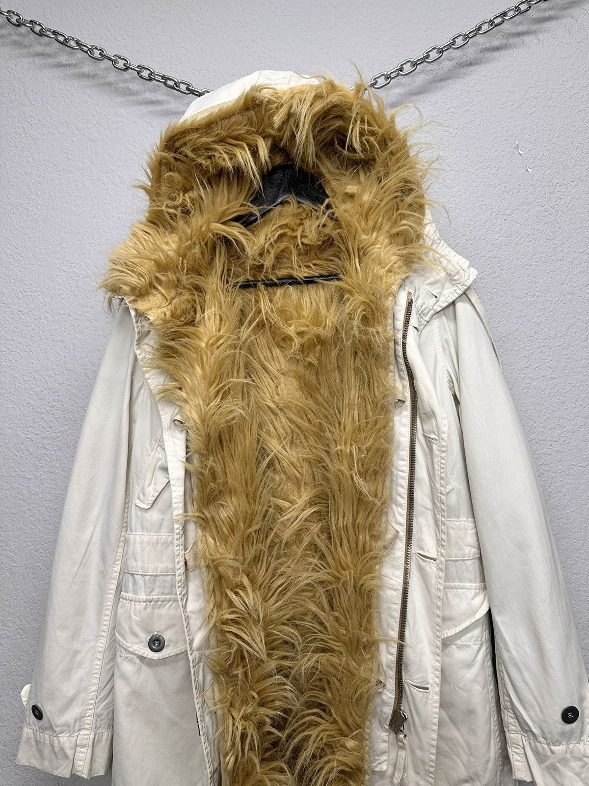 If Six Was Nine Japan Ifsixwasnine Fur Goa Tornado Mart Jacket Isay Miyake Size US M / EU 48-50 / 2 - 5 Thumbnail