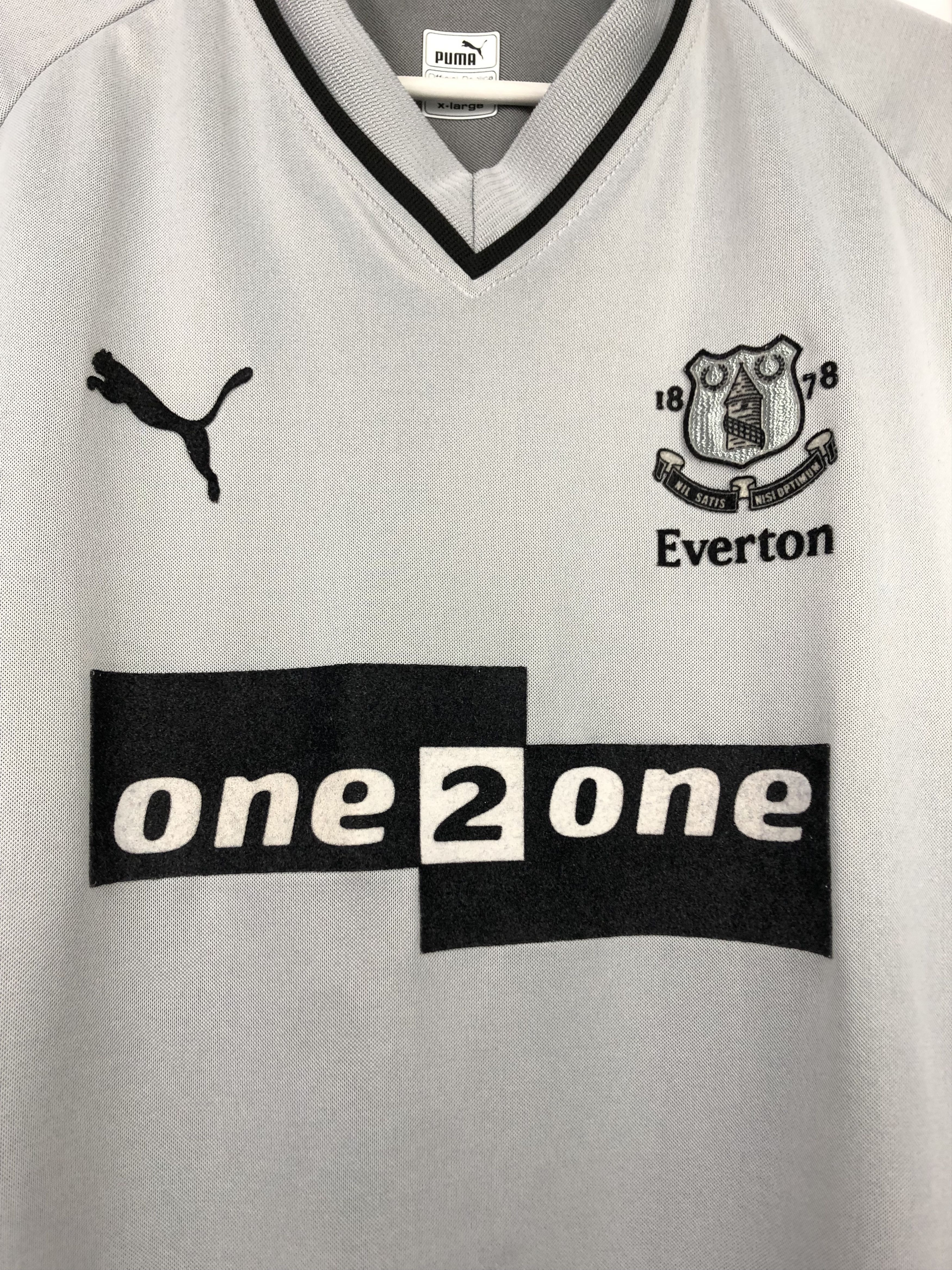 Vintage Everton Third football shirt 1999 Soccer Jersey Mens Trikot Size US XL / EU 56 / 4 - 3 Thumbnail