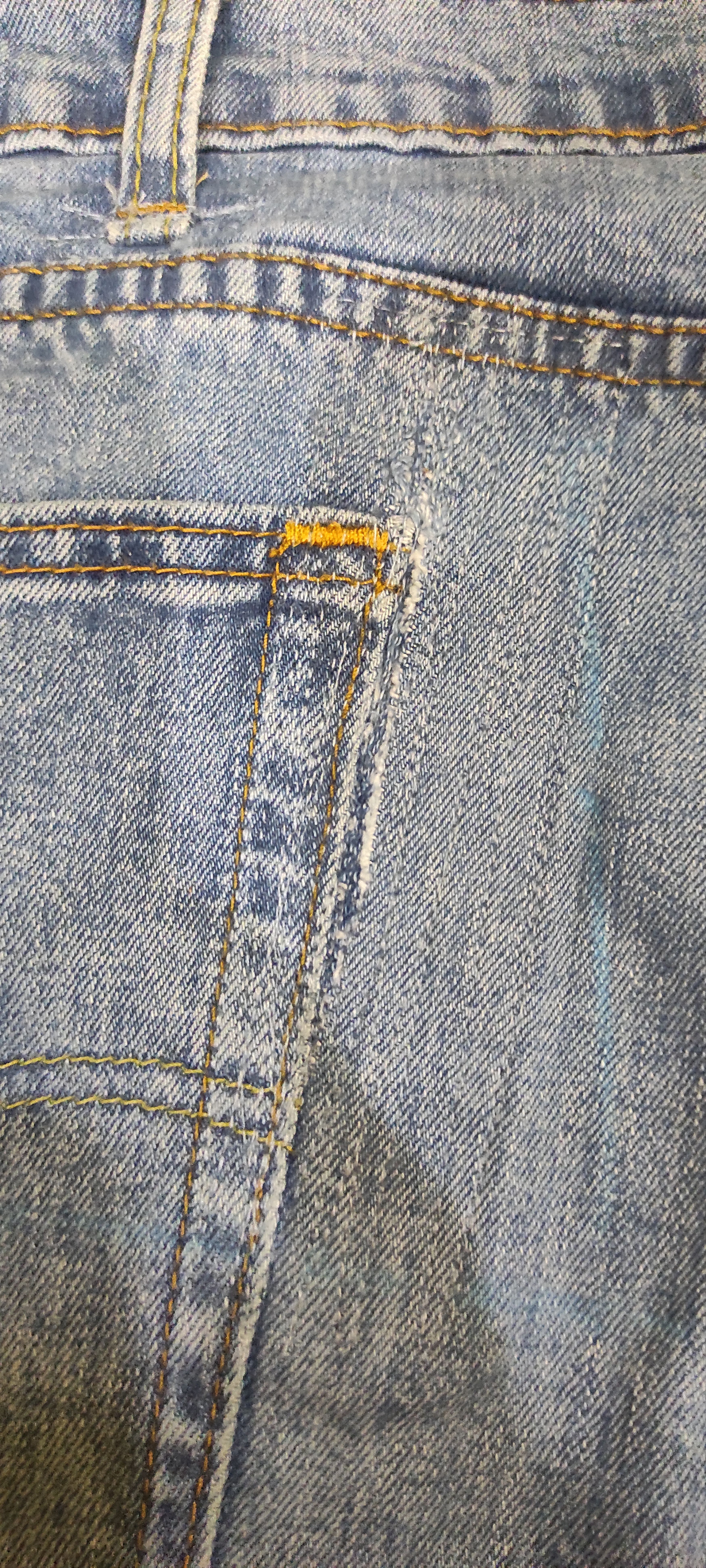 Levi's Levis Distressed Washed Denim Size US 42 / EU 58 - 9 Thumbnail