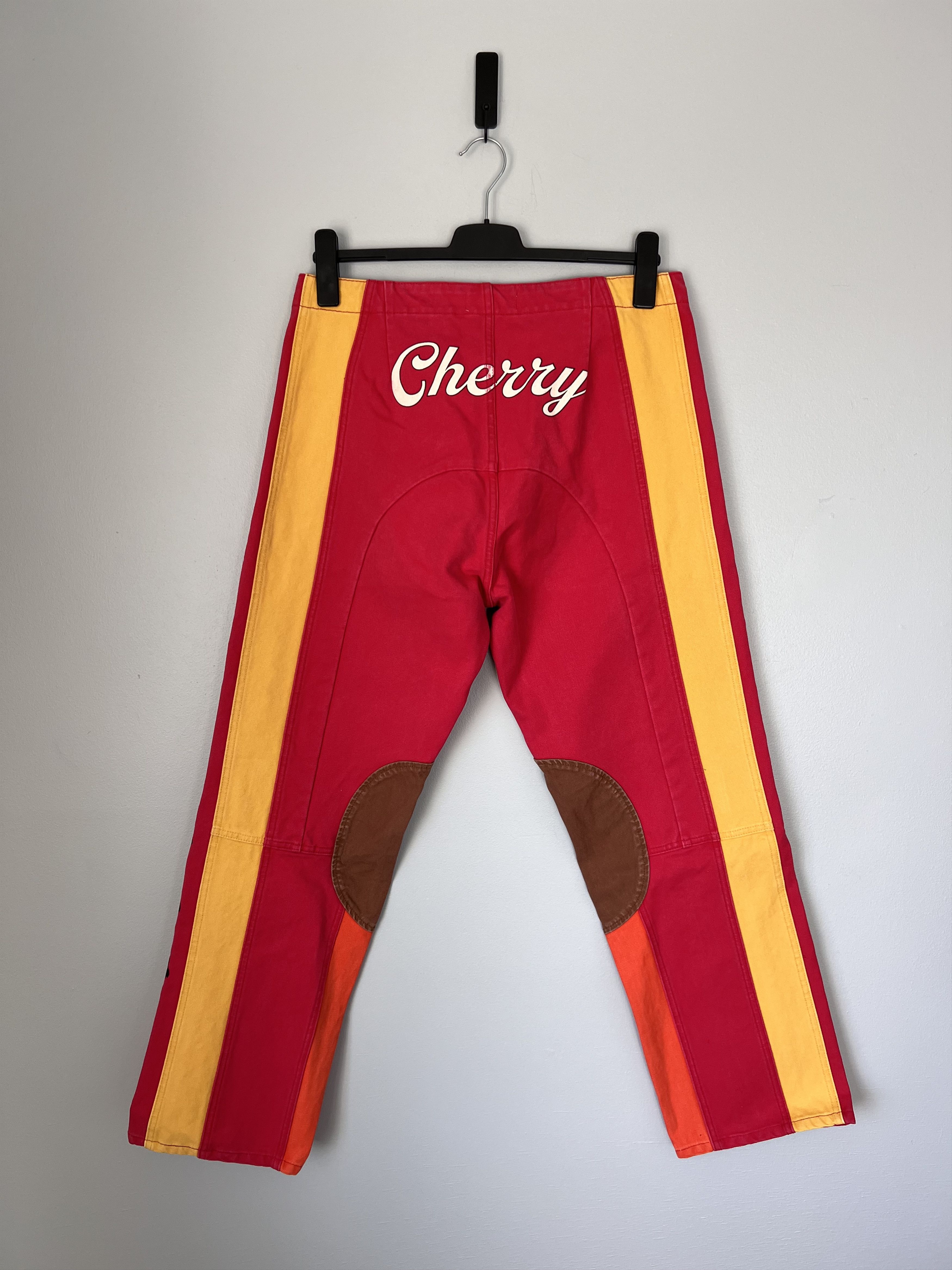 Cherry LA × Fox Racing Cherry LA Fox Racing Moto Pants in Orange Red Size US 34 / EU 50 - 5 Thumbnail