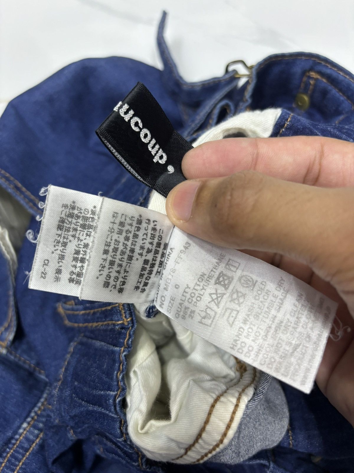 Issey Miyake × mercibeaucoup Vintage ISSEY MIYAKE MERCIBEAUCOUP BAGGY DENIM PANTS Size 28" / US 6 / IT 42 - 10 Thumbnail