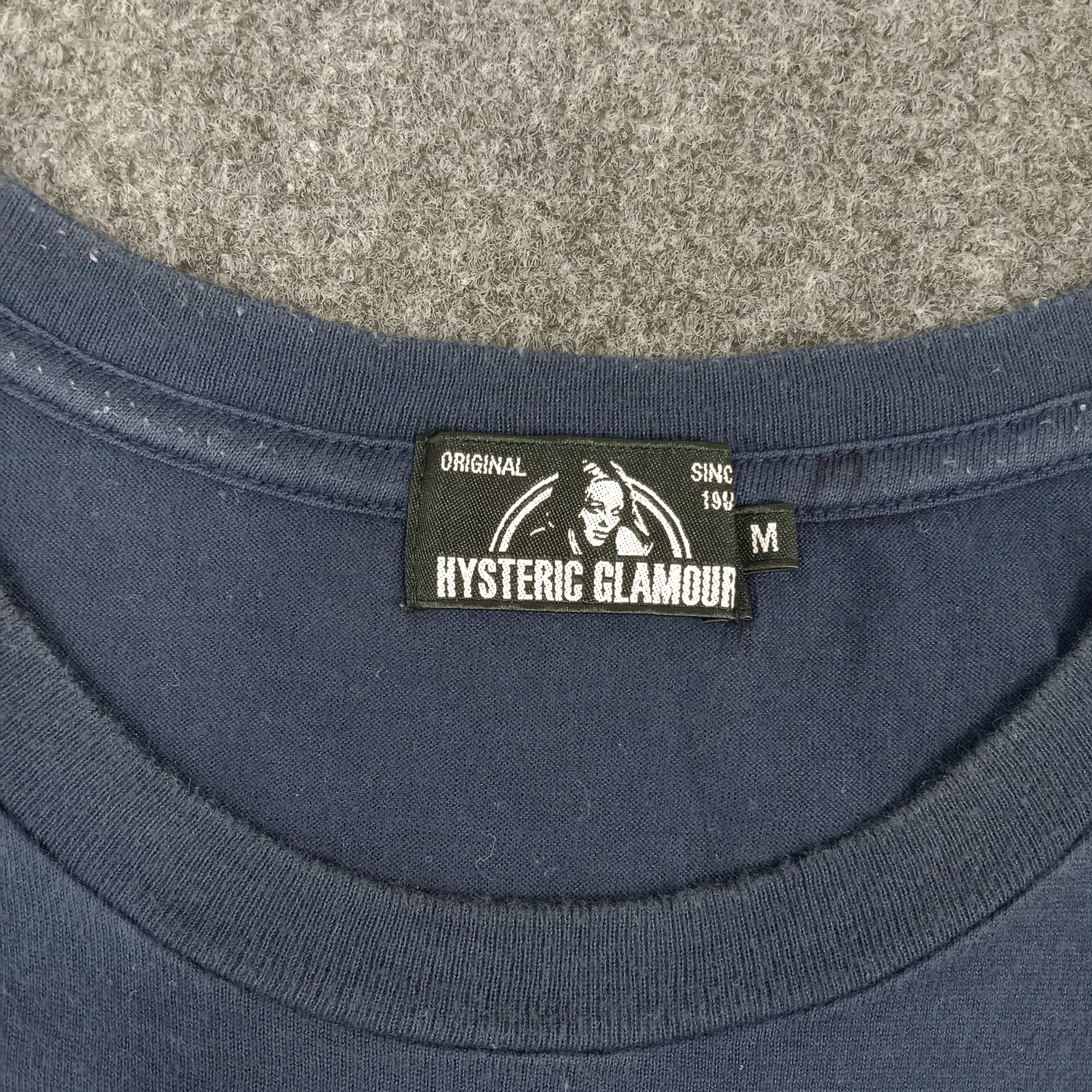 Hysteric Glamour Hysteric Glamour Japanese Brand Parody Tshirt Size US S / EU 44-46 / 1 - 5 Thumbnail
