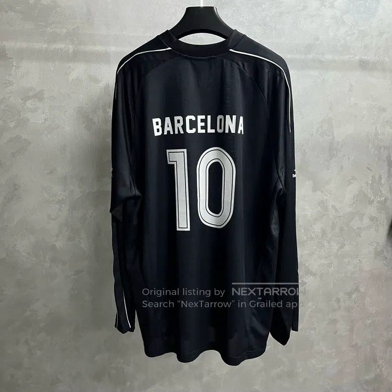 Balenciaga Balenciaga Black Letter and Number Print Long-sleeve T-shi Size US L / EU 52-54 / 3 - 5 Thumbnail