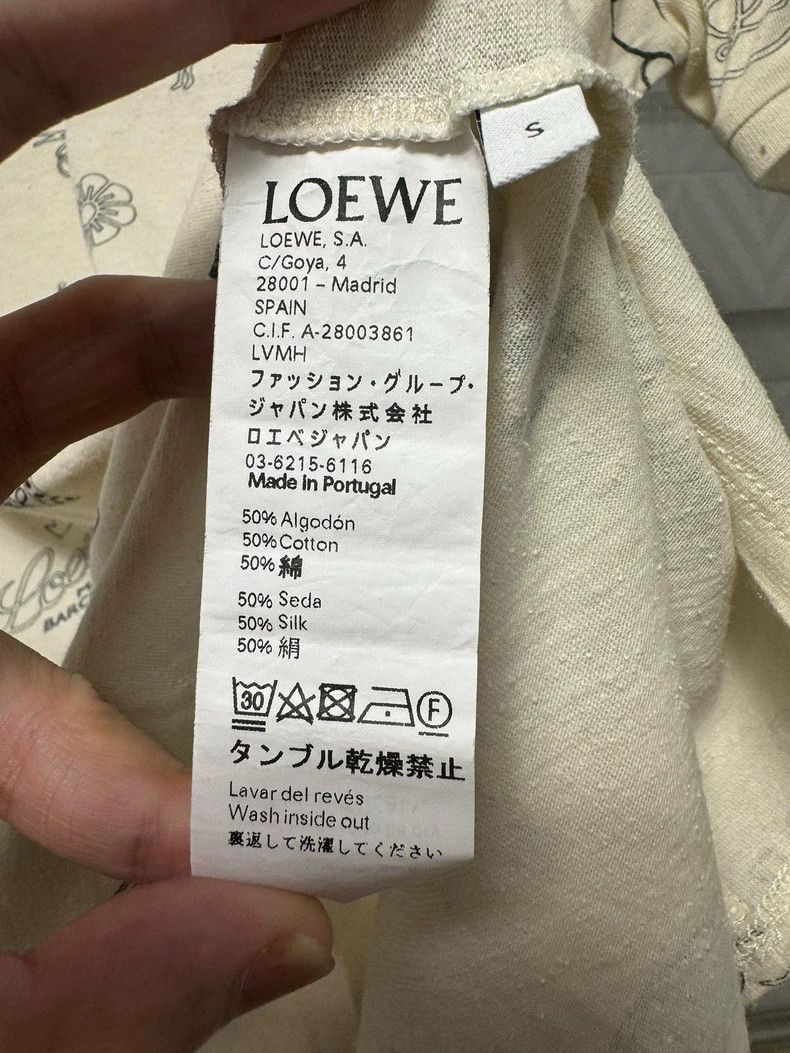 Loewe LOEWE American logo short sleeves Size S / US 4 / IT 40 - 4 Thumbnail