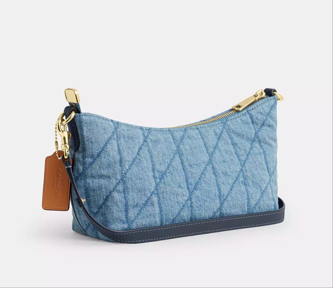 Coach Caitlin Shoulder Bag With Quilting CDZ89 Size ONE SIZE - 11 Thumbnail