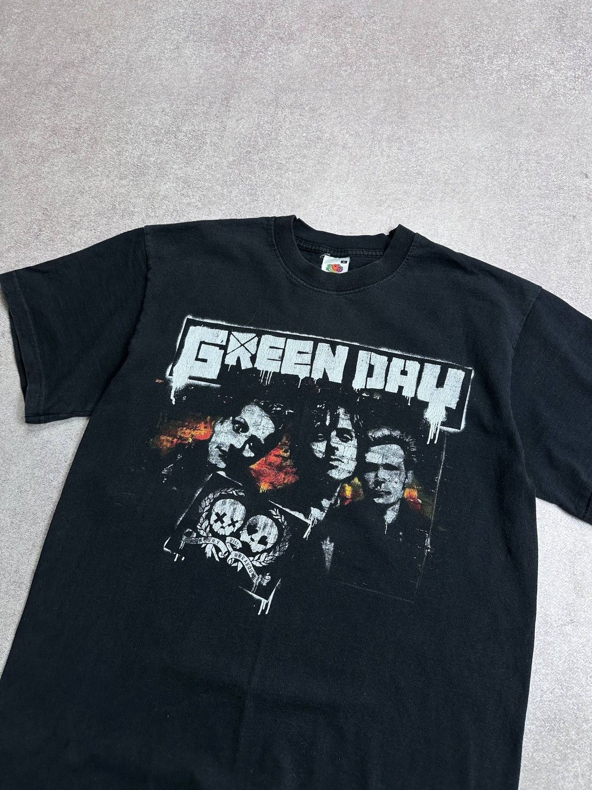 Band Tees Vintage 00s Green Day Birmingham Band Tee T-shirt Rock M Size US M / EU 48-50 / 2 - 2 Thumbnail