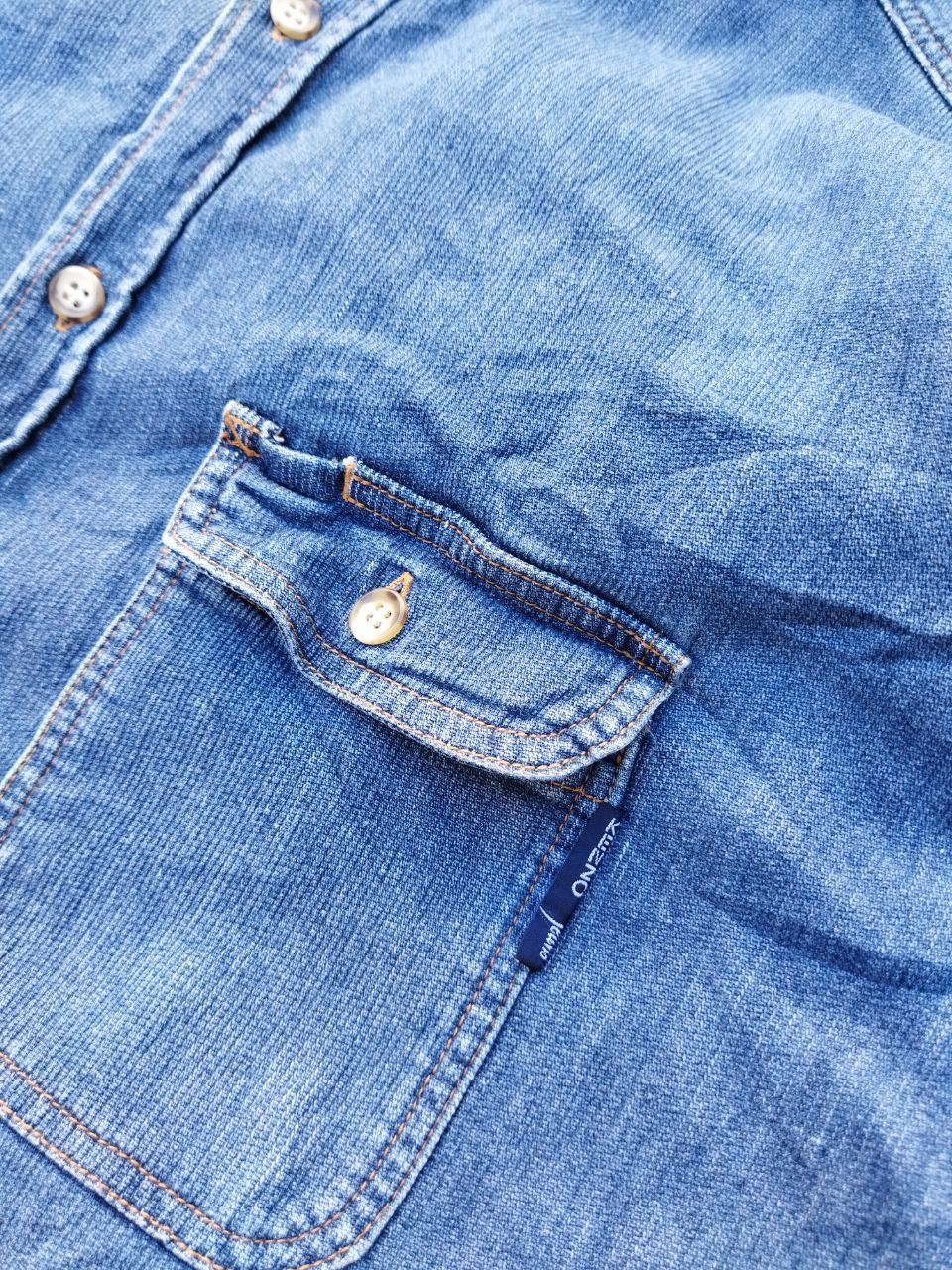 Kenzo Vintage Kenzo Japan Denim Shirt Size US XL / EU 56 / 4 - 7 Thumbnail
