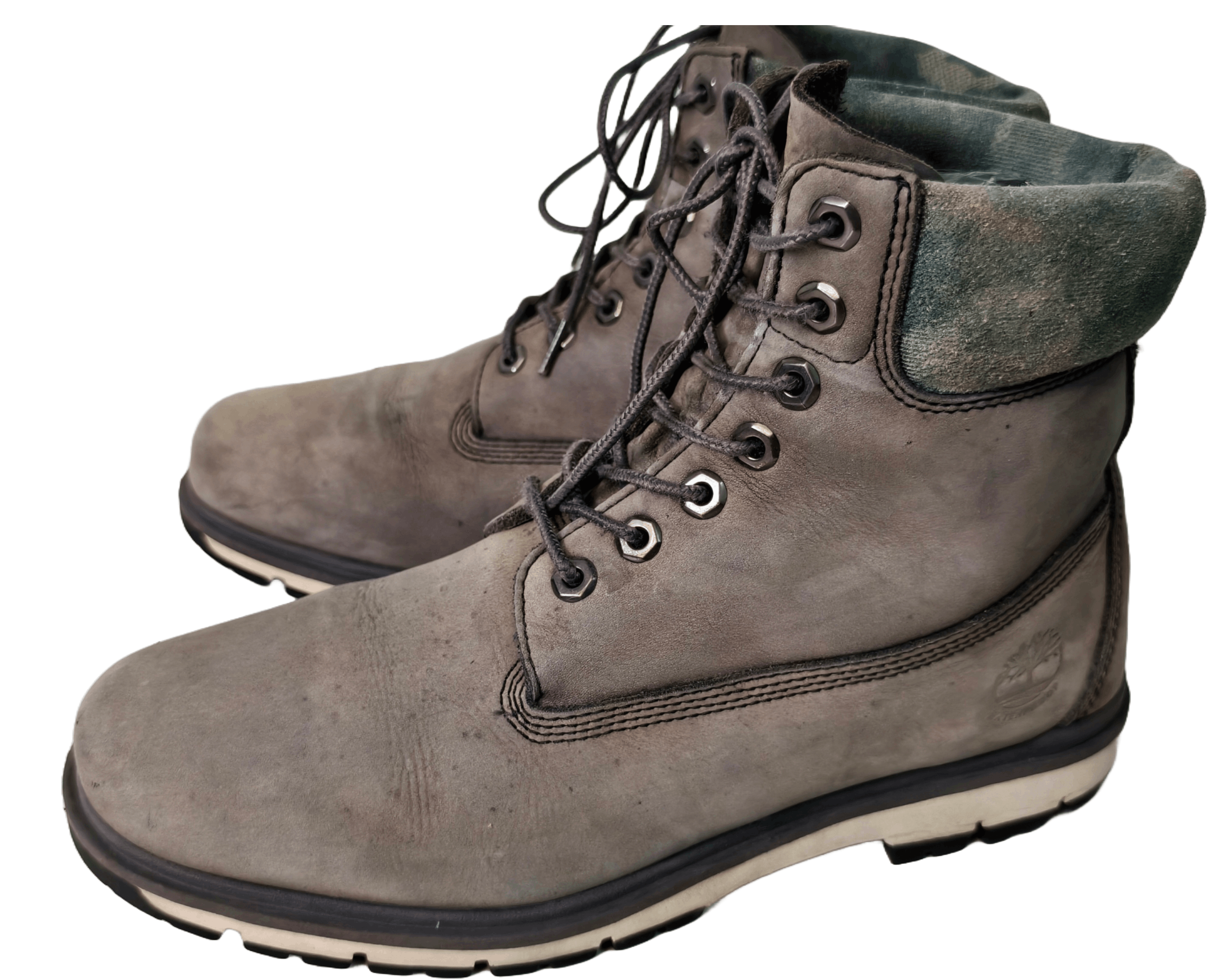 Other Timberland Radford 6 Inch Waterproof Boots Grey Nubuck' Size US 10 / EU 43 - 6 Thumbnail